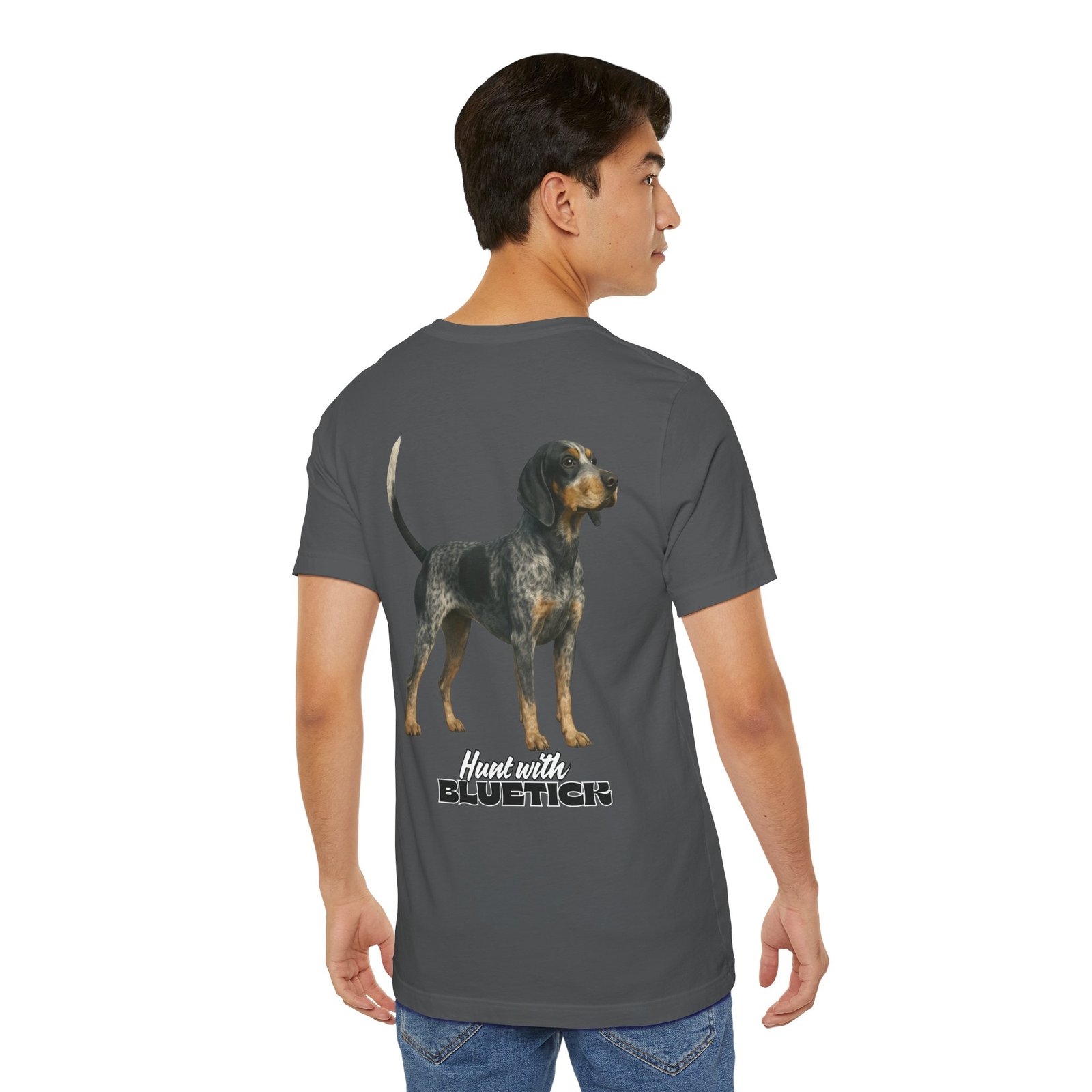 Hunt with Bluetick - Bella + Canvas 3001 - Unisex Jersey Short Sleeve Tee - Image 43