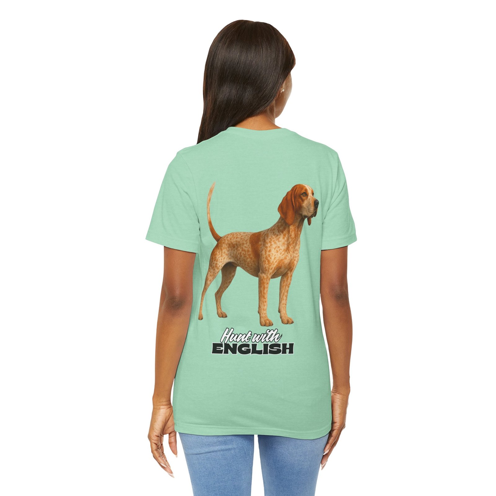 Hunt with English - Bella + Canvas 3001 - Unisex Jersey Short Sleeve Tee - Image 39
