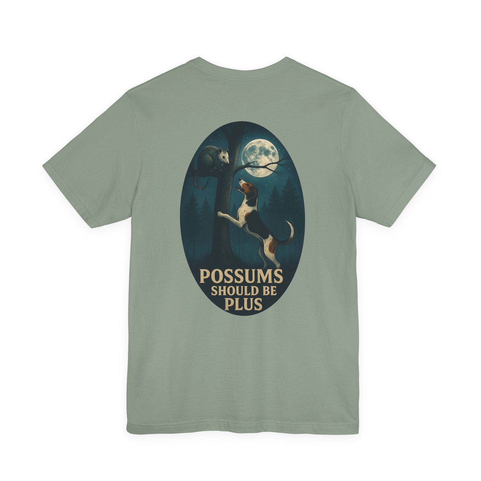 Possums Plus TW - Bella + Canvas 3001 - Unisex Jersey Short Sleeve Tee - Image 33