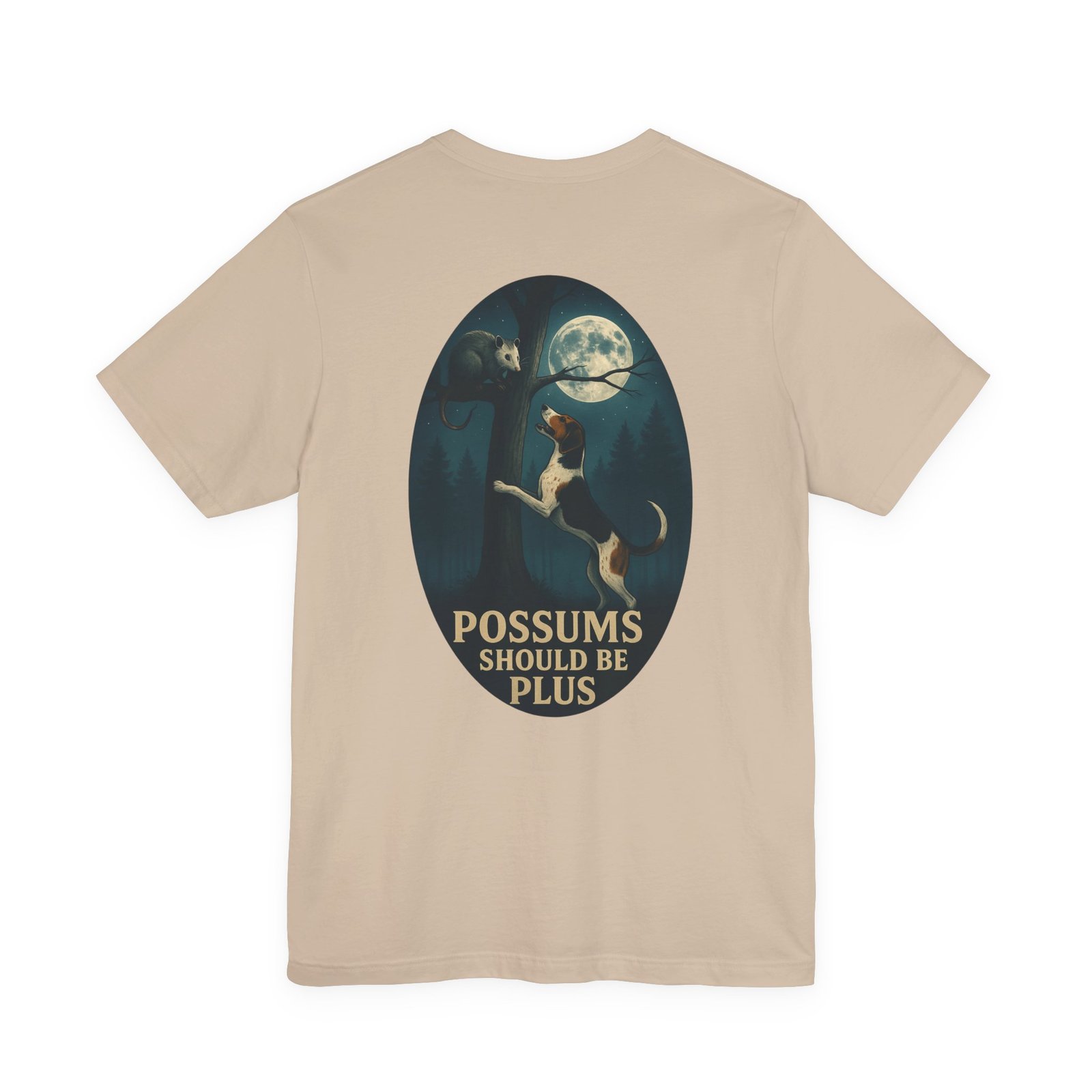 Possums Plus TW - Bella + Canvas 3001 - Unisex Jersey Short Sleeve Tee - Image 2