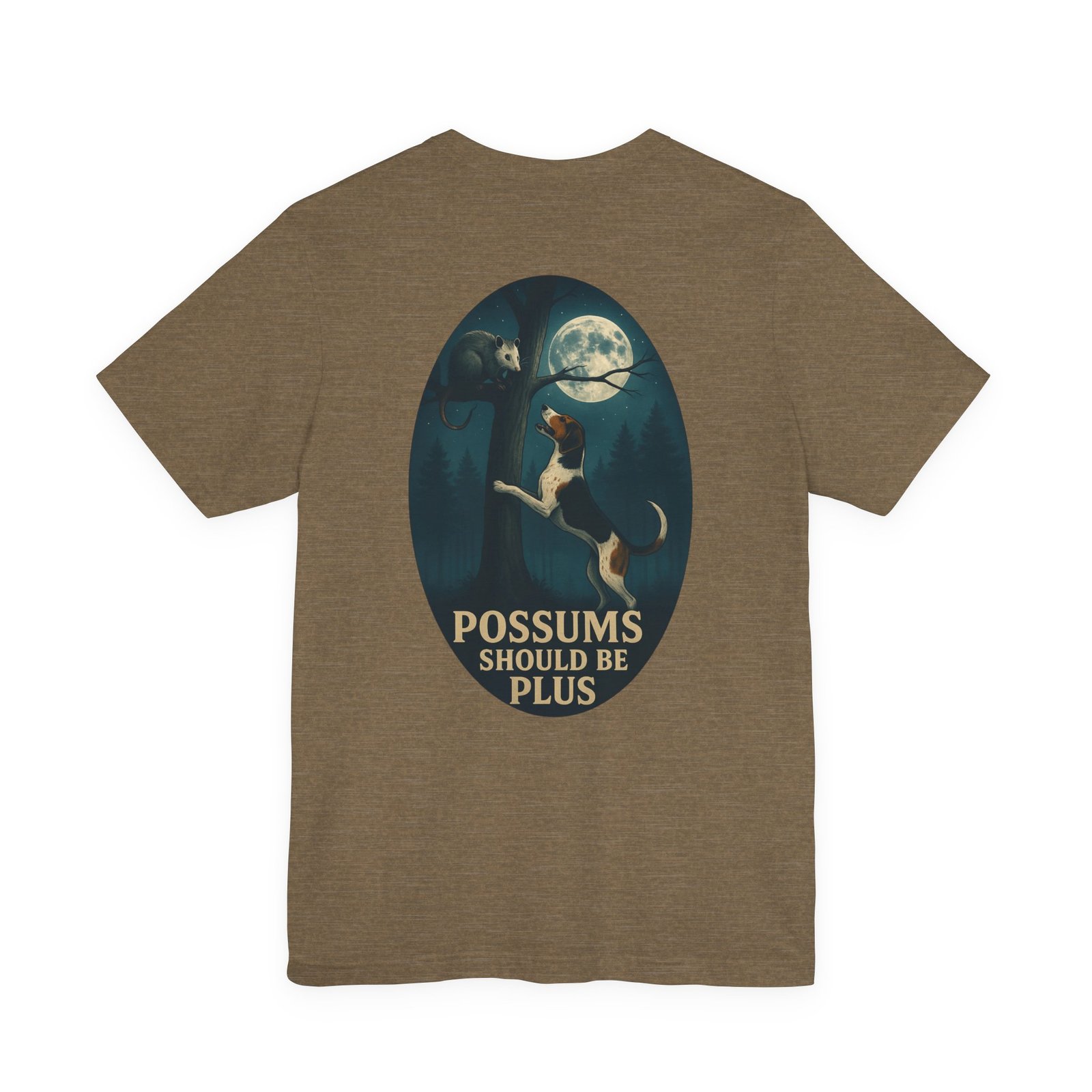 Possums Plus TW - Bella + Canvas 3001 - Unisex Jersey Short Sleeve Tee - Image 25