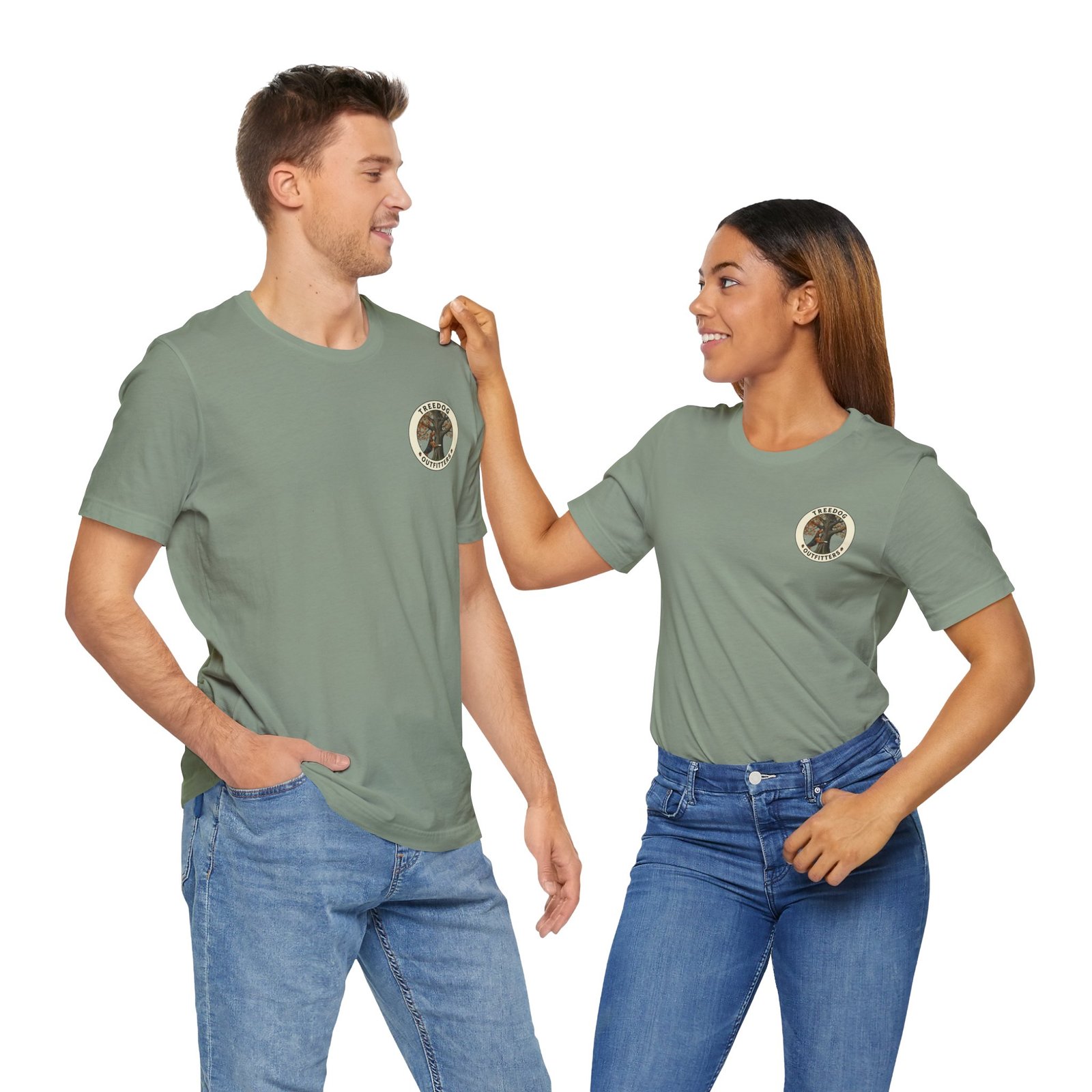 When They're There - Bella + Canvas 3001 - Unisex Jersey Short Sleeve Tee - Image 36