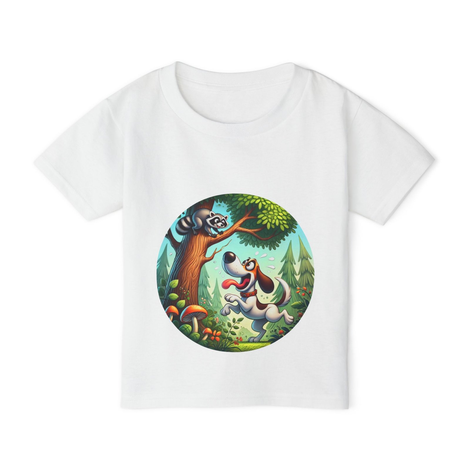 Coon Treed - Gildan 5100P - Toddler Short Sleeve Tee - Image 3