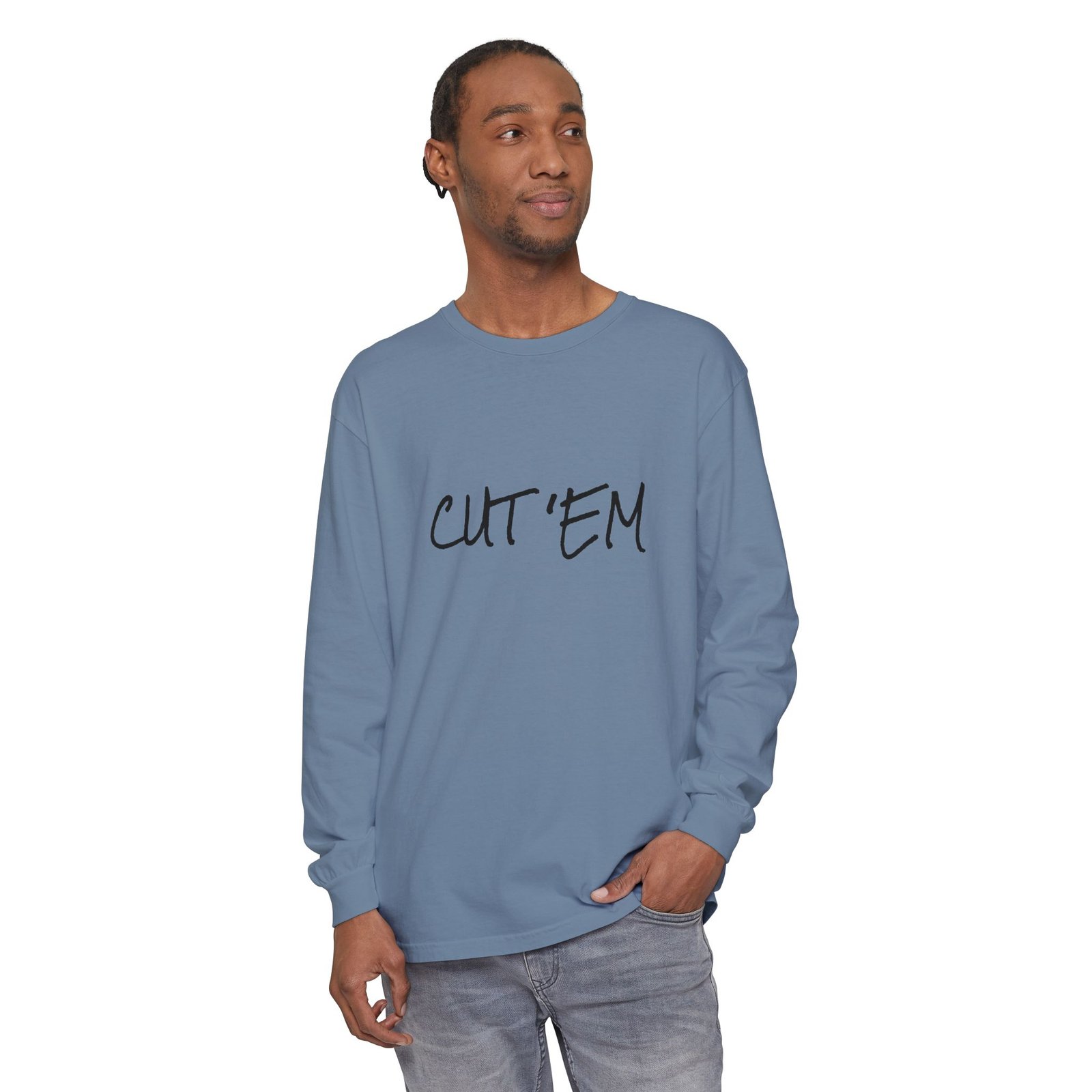 CUT 'EM - Comfort Colors® · 6014 - Long Sleeve Unisex Tee - Image 25
