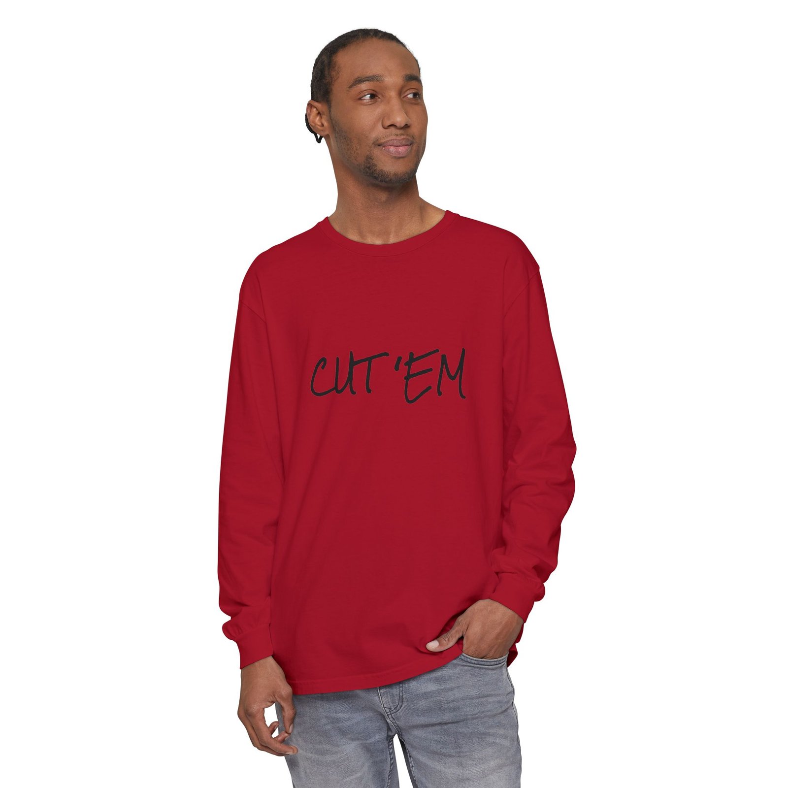 CUT 'EM - Comfort Colors® · 6014 - Long Sleeve Unisex Tee - Image 34