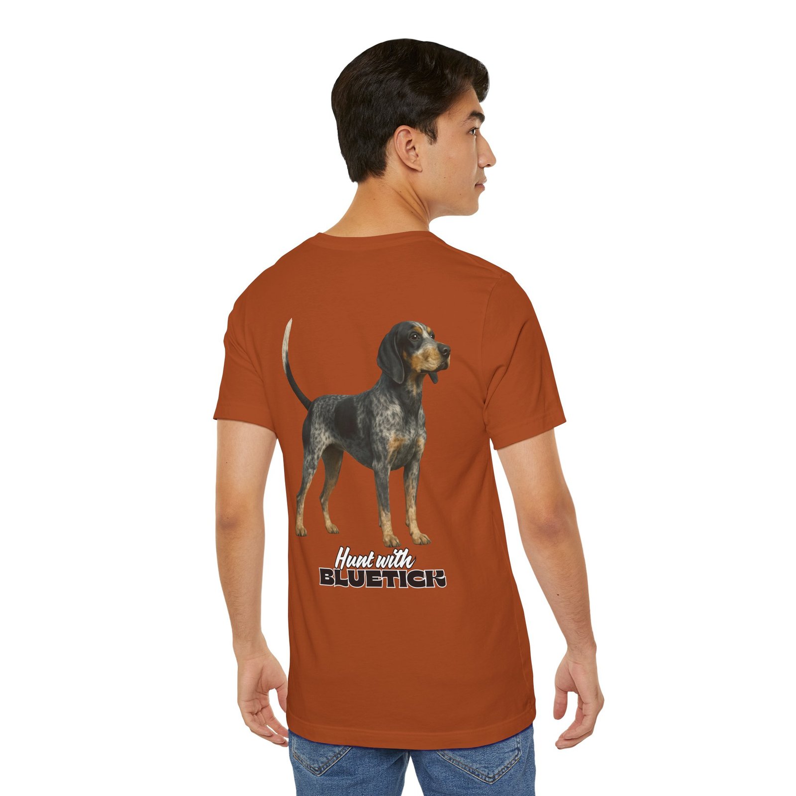 Hunt with Bluetick - Bella + Canvas 3001 - Unisex Jersey Short Sleeve Tee