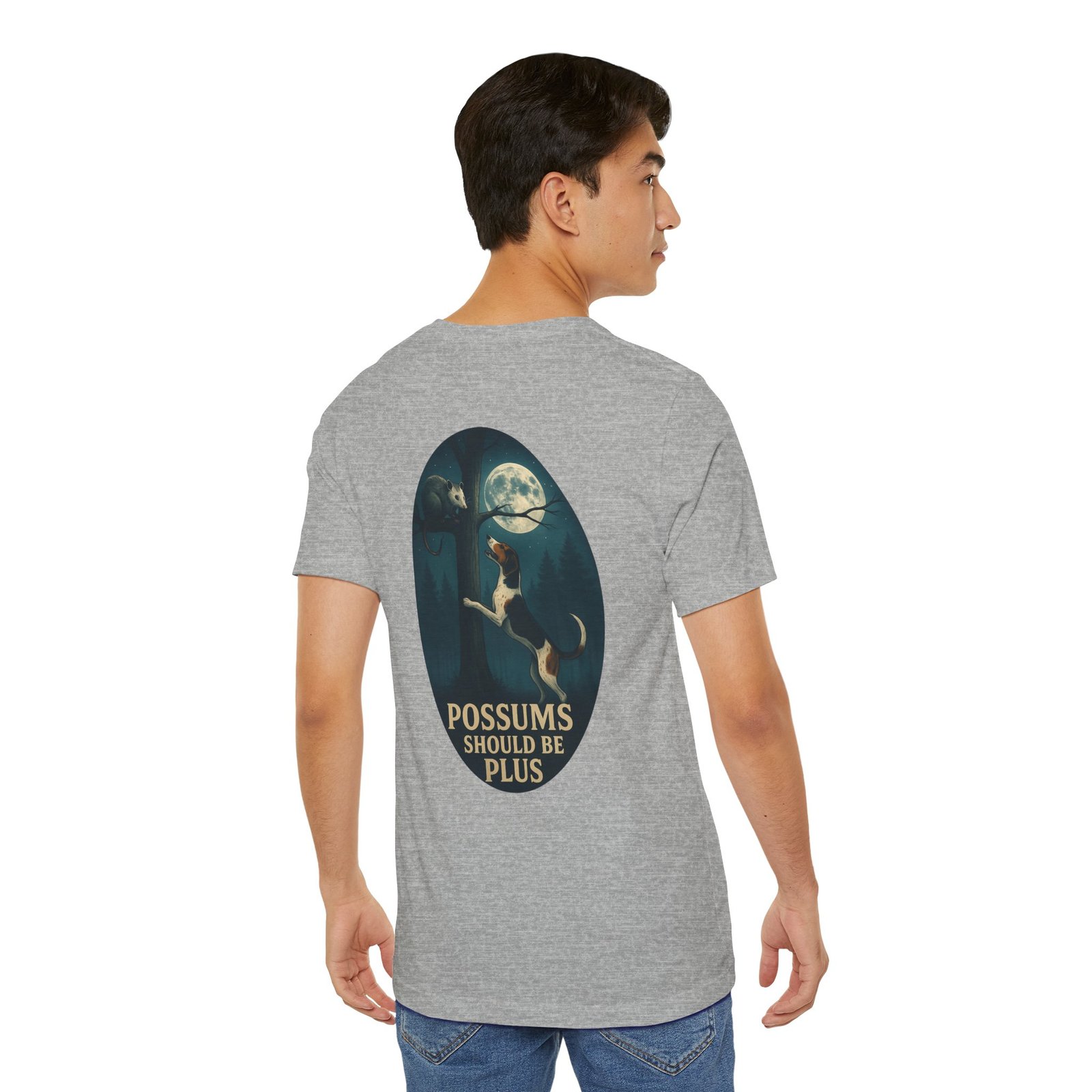 Possums Plus TW - Bella + Canvas 3001 - Unisex Jersey Short Sleeve Tee - Image 11