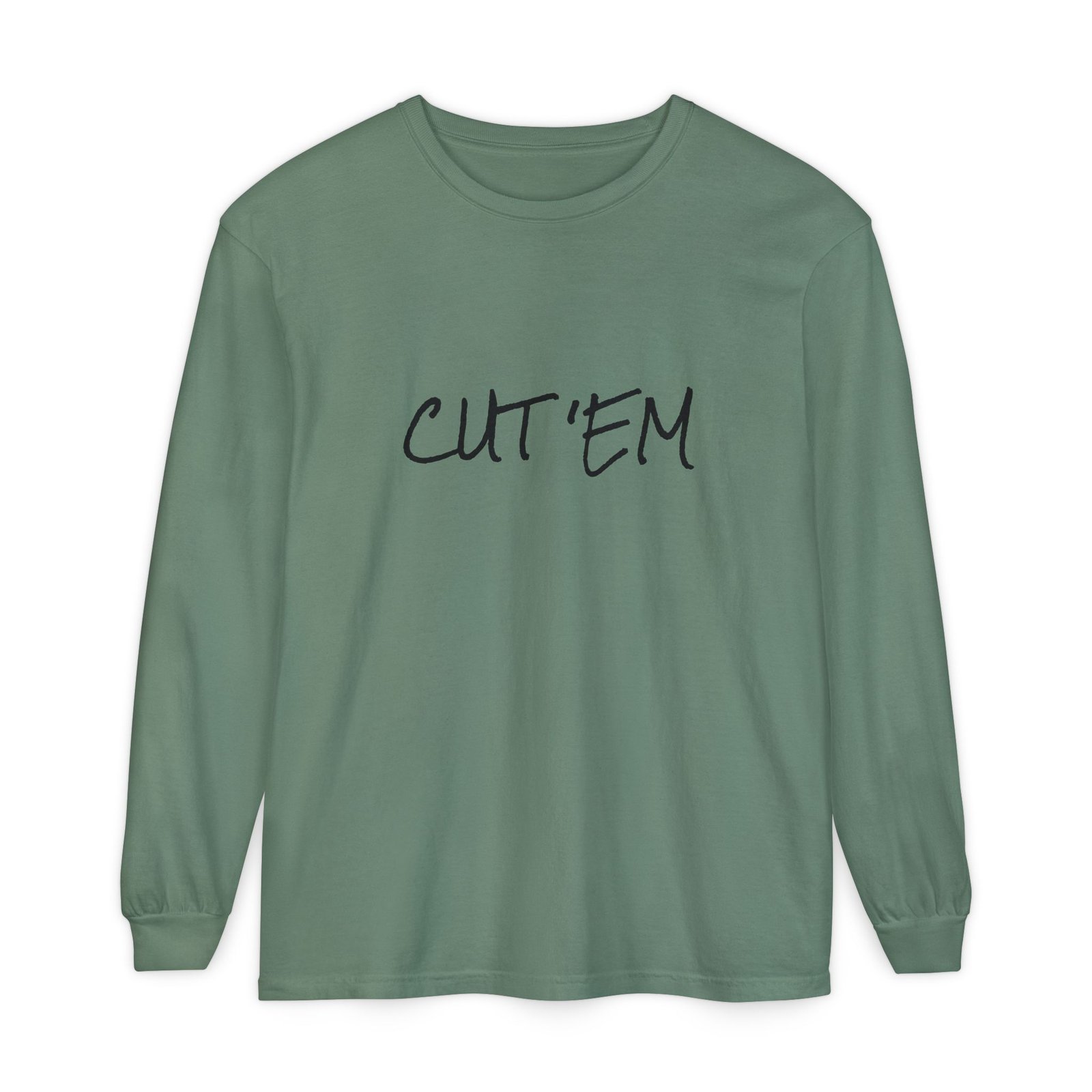 CUT 'EM - Comfort Colors® · 6014 - Long Sleeve Unisex Tee - Image 2