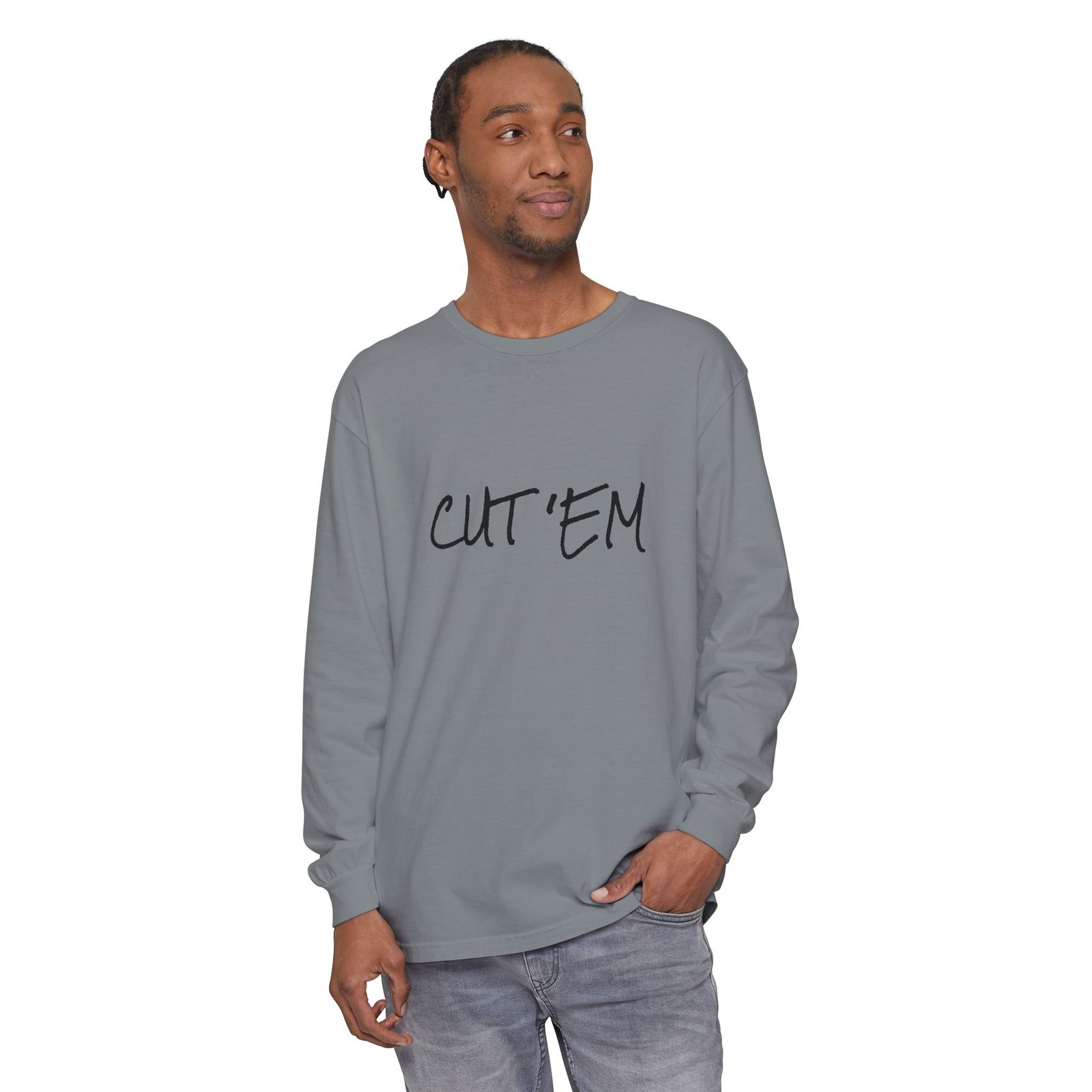 CUT 'EM - Comfort Colors® · 6014 - Long Sleeve Unisex Tee - Image 28