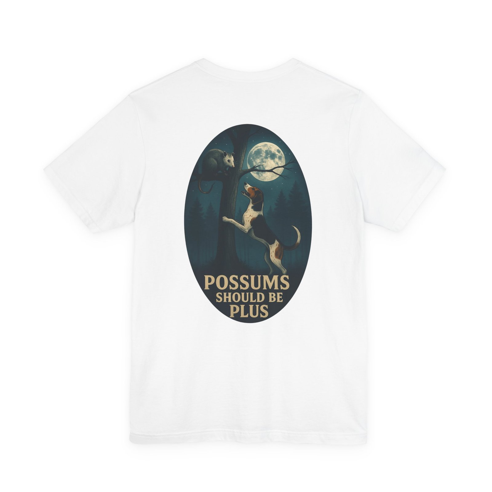 Possums Plus TW - Bella + Canvas 3001 - Unisex Jersey Short Sleeve Tee - Image 13