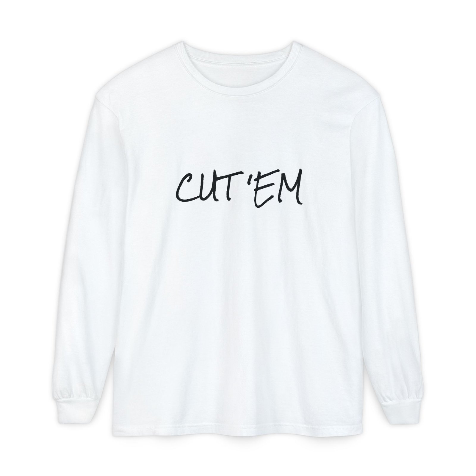 CUT 'EM - Comfort Colors® · 6014 - Long Sleeve Unisex Tee - Image 5