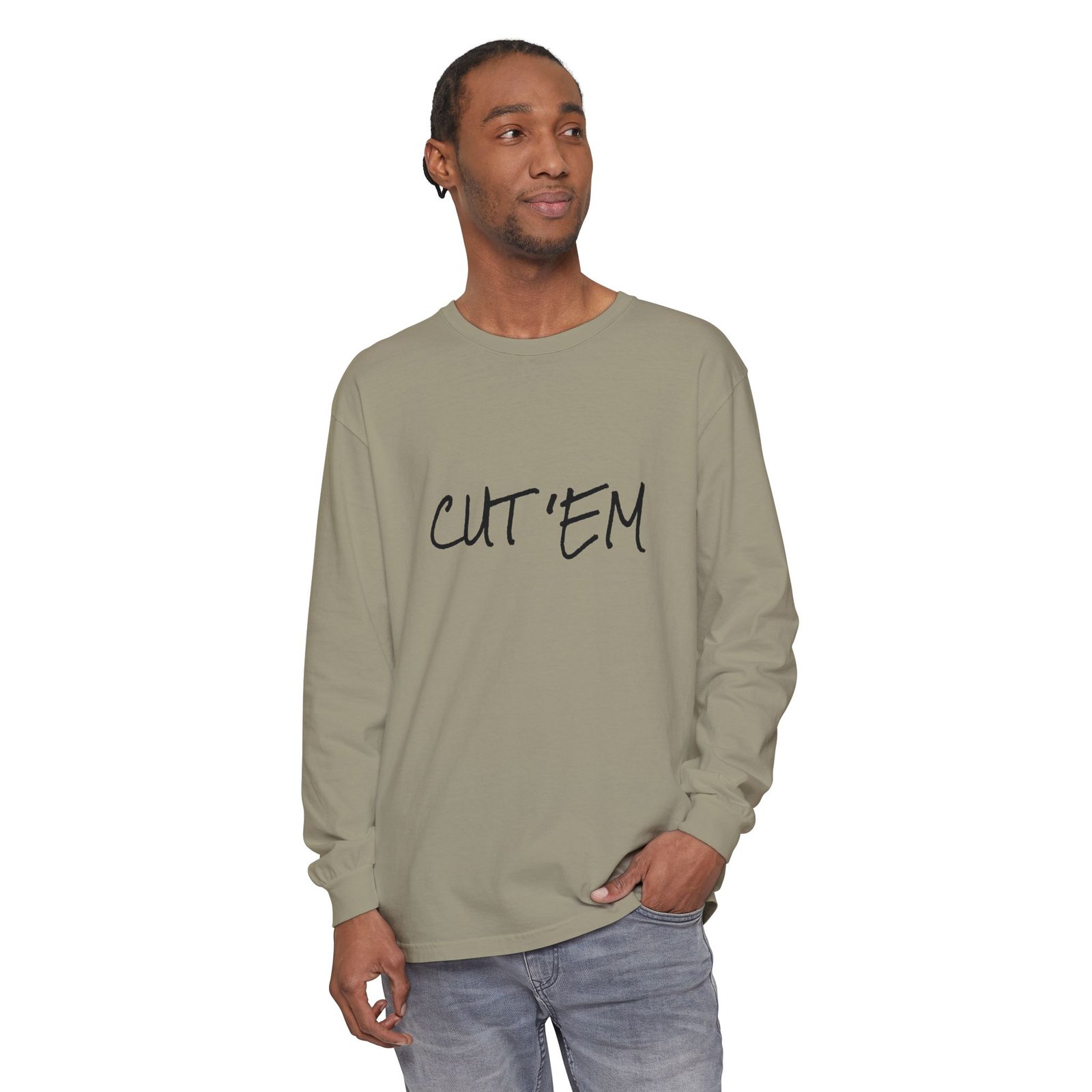 CUT 'EM - Comfort Colors® · 6014 - Long Sleeve Unisex Tee - Image 10