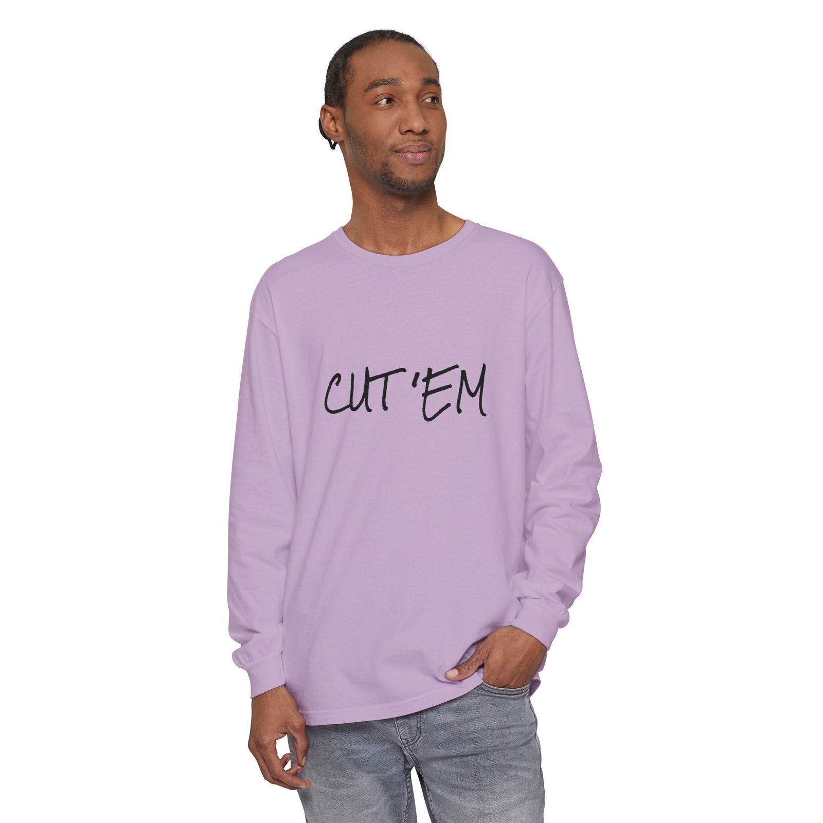 CUT 'EM - Comfort Colors® · 6014 - Long Sleeve Unisex Tee - Image 31