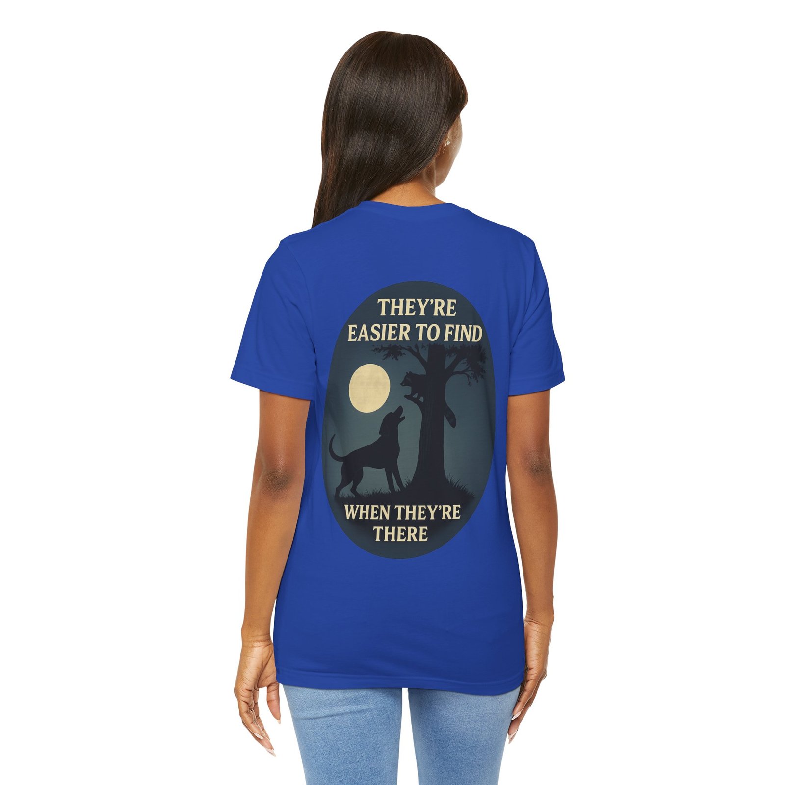 When They're There - Bella + Canvas 3001 - Unisex Jersey Short Sleeve Tee - Image 15