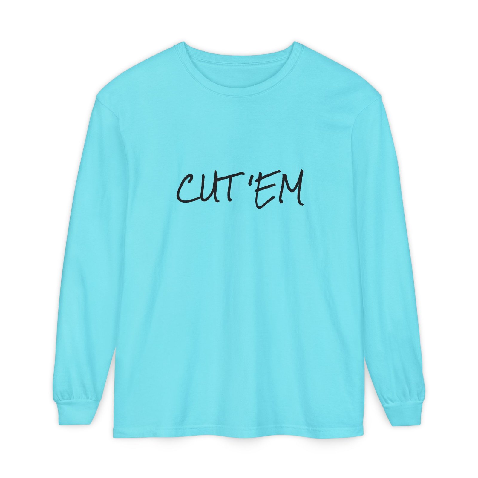 CUT 'EM - Comfort Colors® · 6014 - Long Sleeve Unisex Tee - Image 17