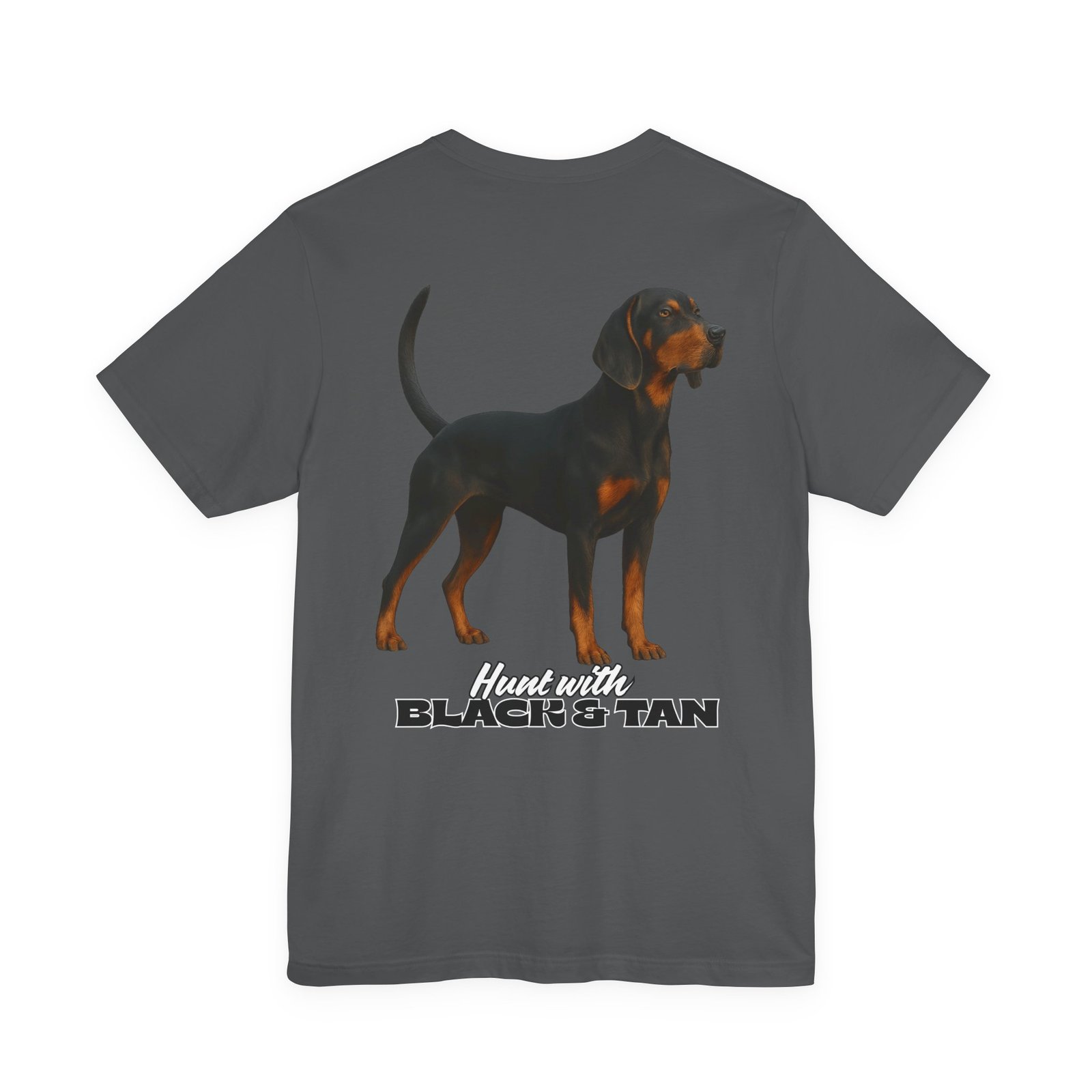 Hunt with Black and Tan - Bella + Canvas 3001 - Unisex Jersey Short Sleeve Tee - Image 41