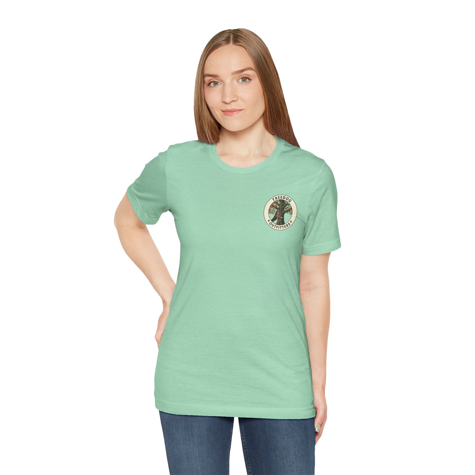 Hunt with Black and Tan - Bella + Canvas 3001 - Unisex Jersey Short Sleeve Tee - Image 40