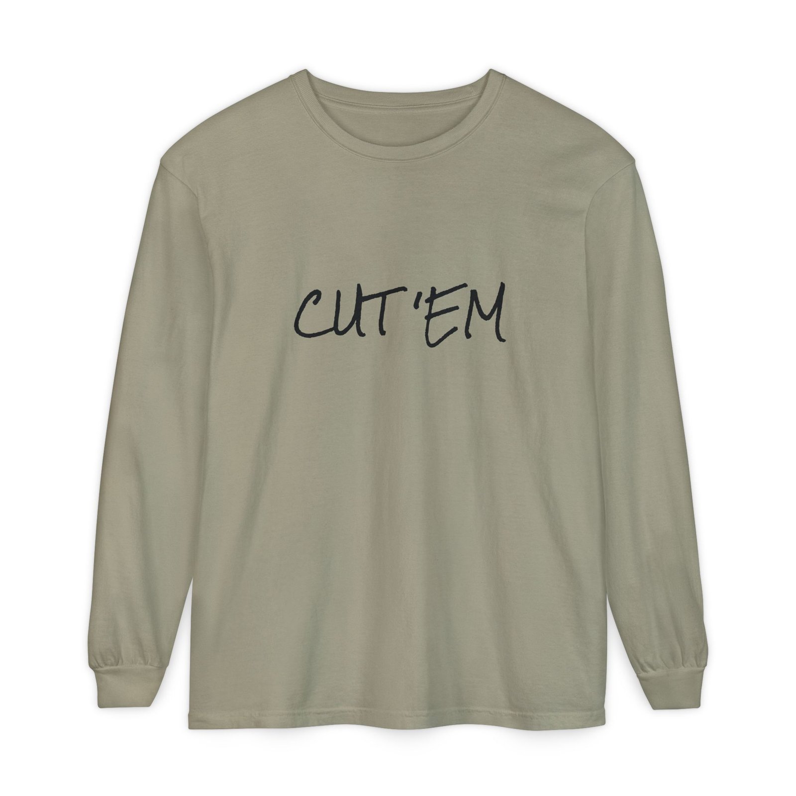 CUT 'EM - Comfort Colors® · 6014 - Long Sleeve Unisex Tee - Image 11
