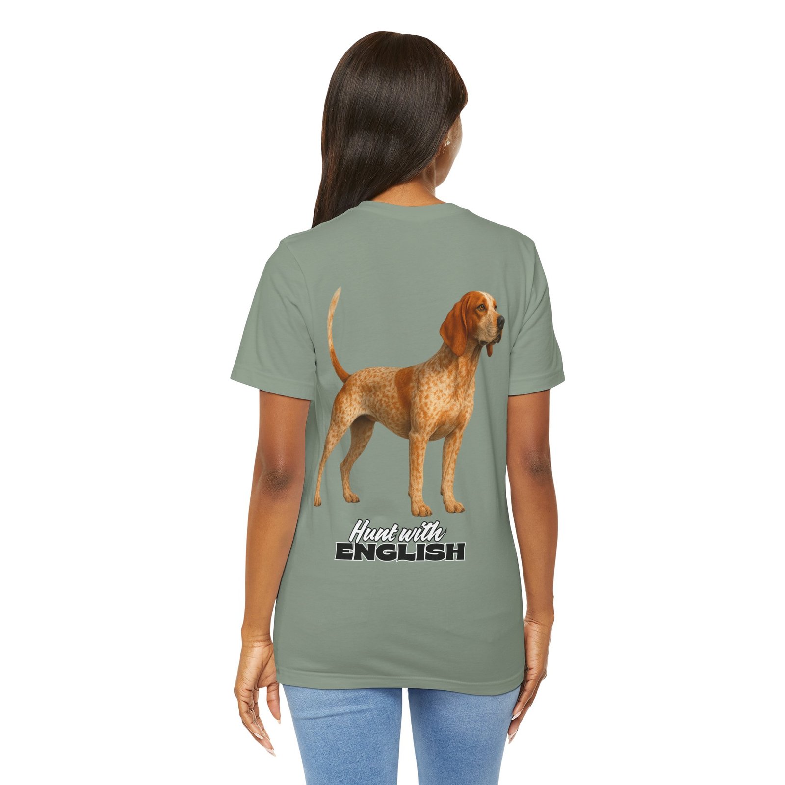 Hunt with English - Bella + Canvas 3001 - Unisex Jersey Short Sleeve Tee - Image 35
