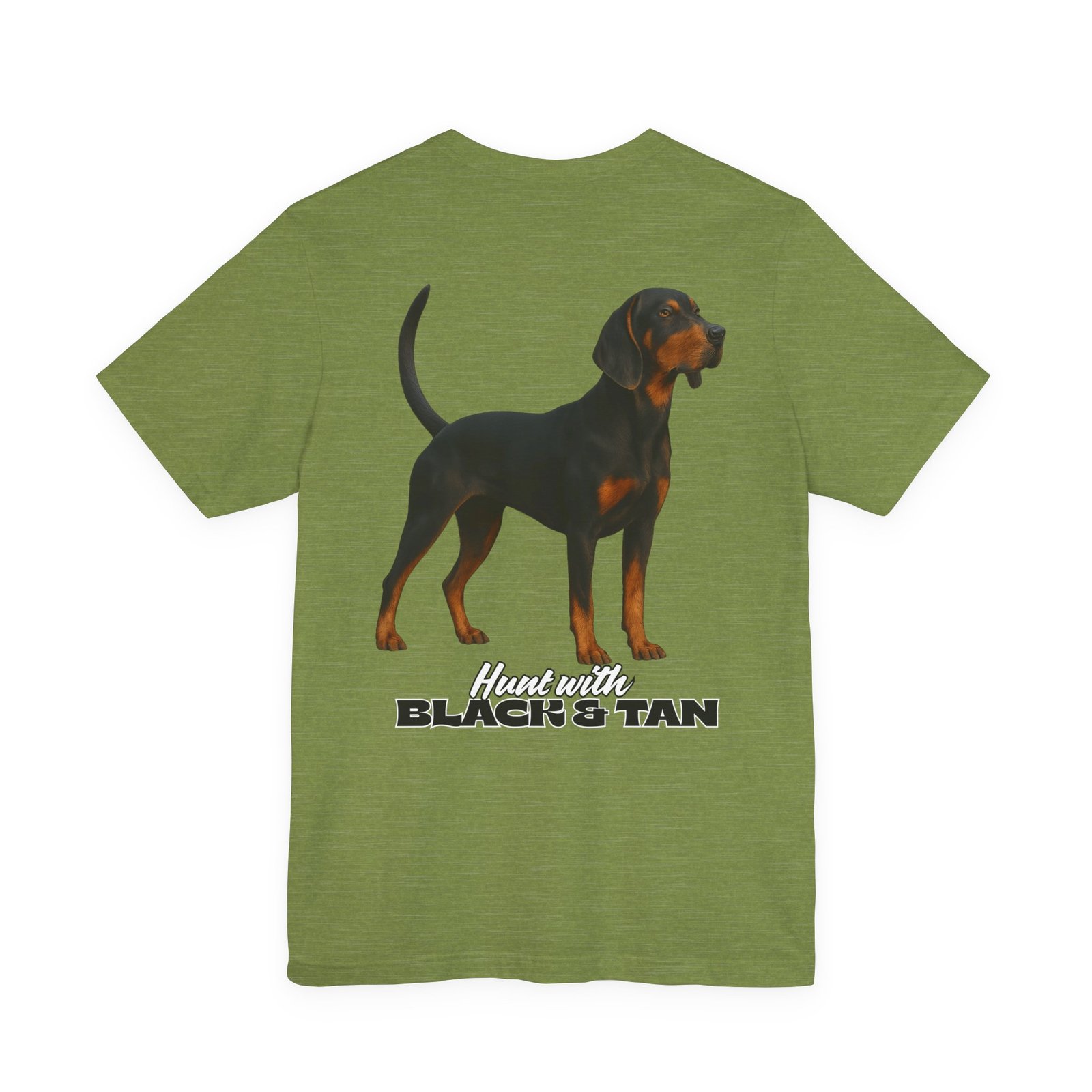 Hunt with Black and Tan - Bella + Canvas 3001 - Unisex Jersey Short Sleeve Tee - Image 29