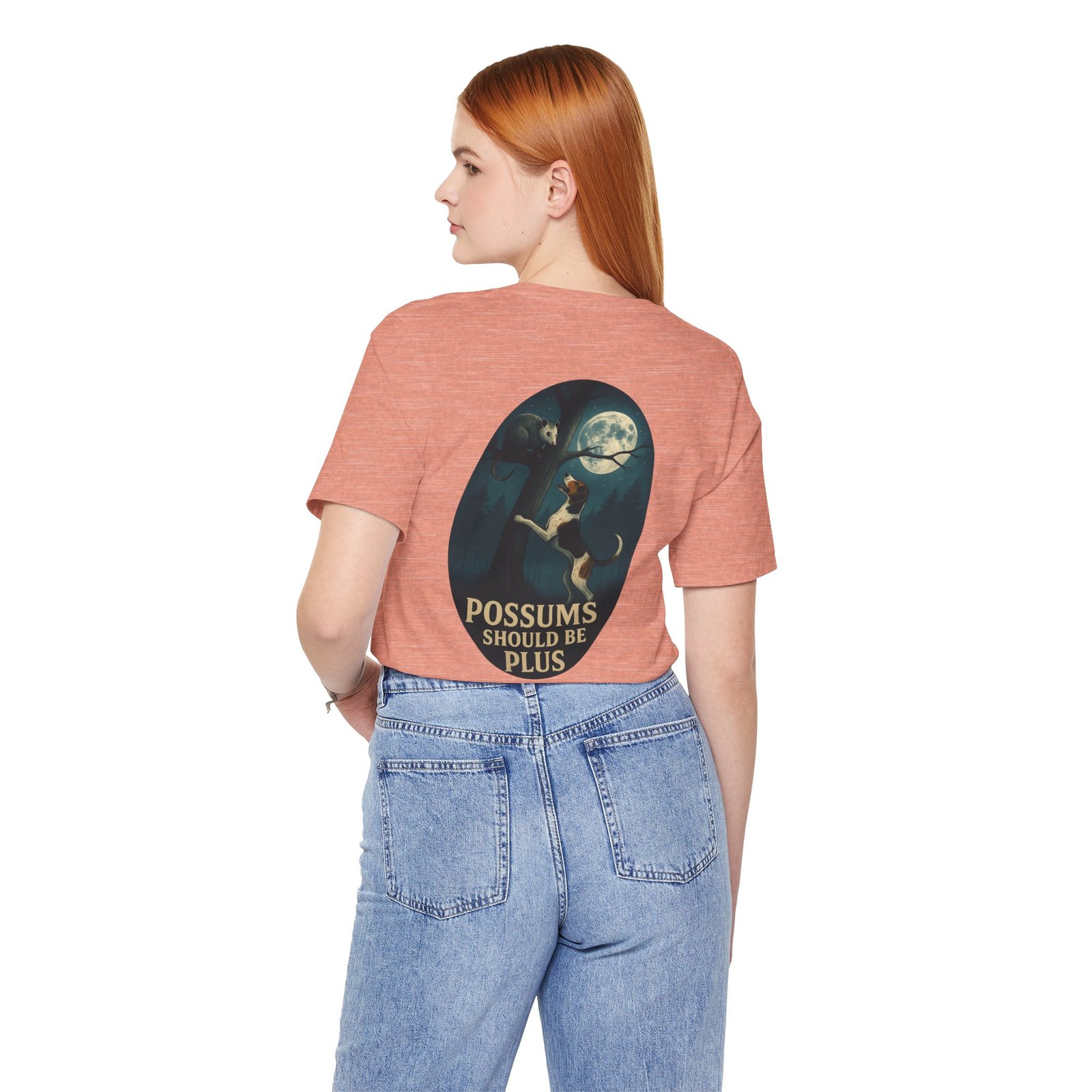 Possums Plus TW - Bella + Canvas 3001 - Unisex Jersey Short Sleeve Tee - Image 19