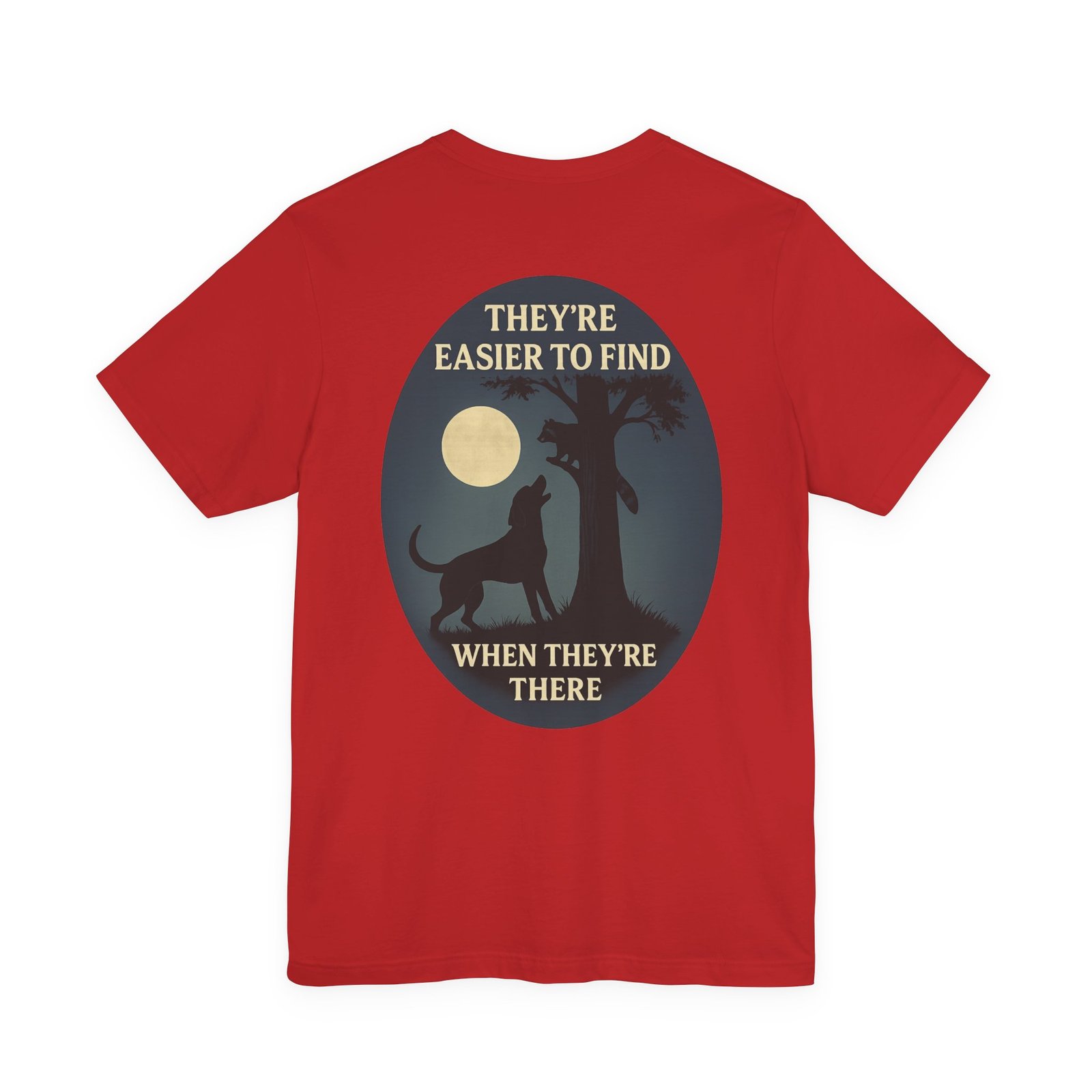 When They're There - Bella + Canvas 3001 - Unisex Jersey Short Sleeve Tee - Image 49