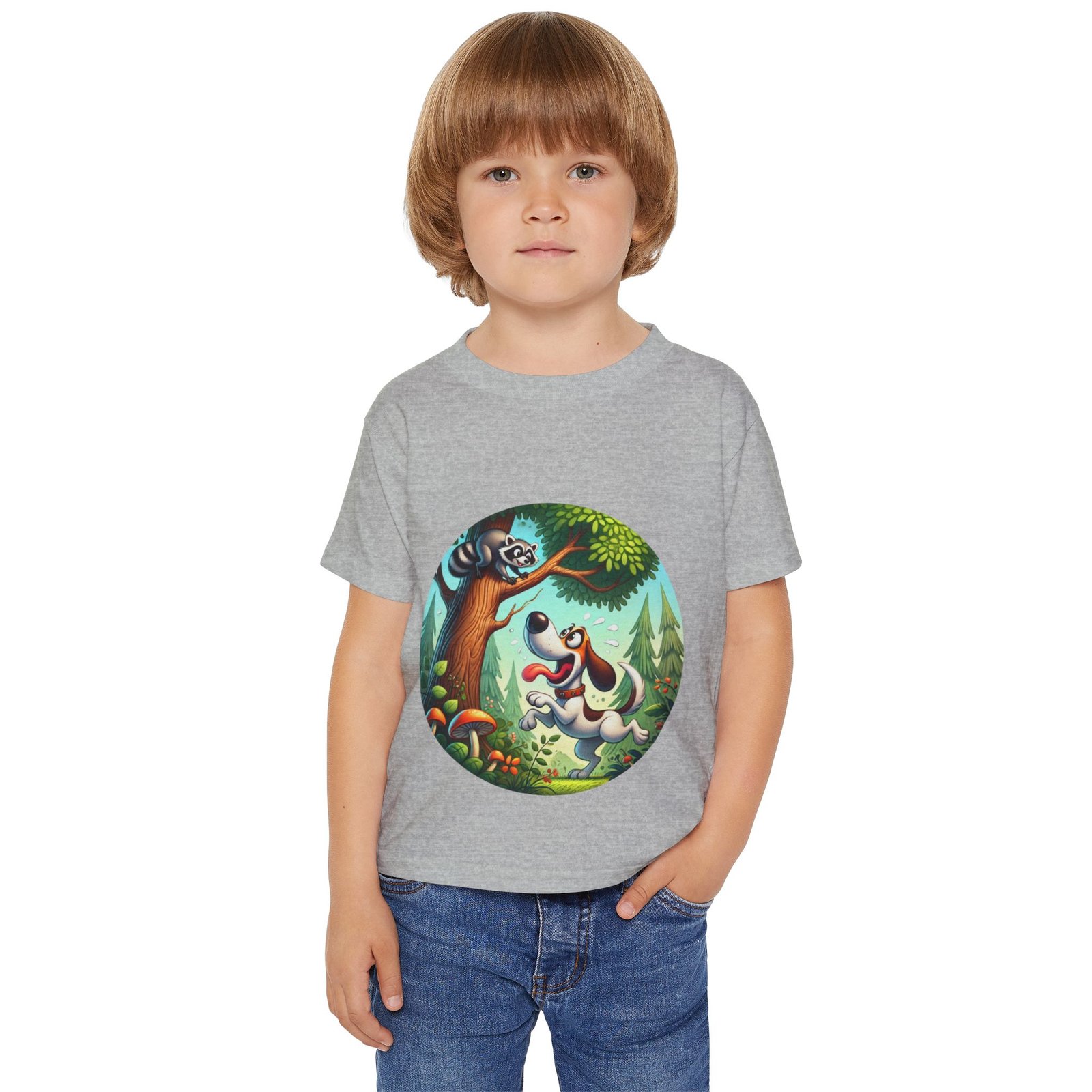 Coon Treed - Gildan 5100P - Toddler Short Sleeve Tee - Image 6