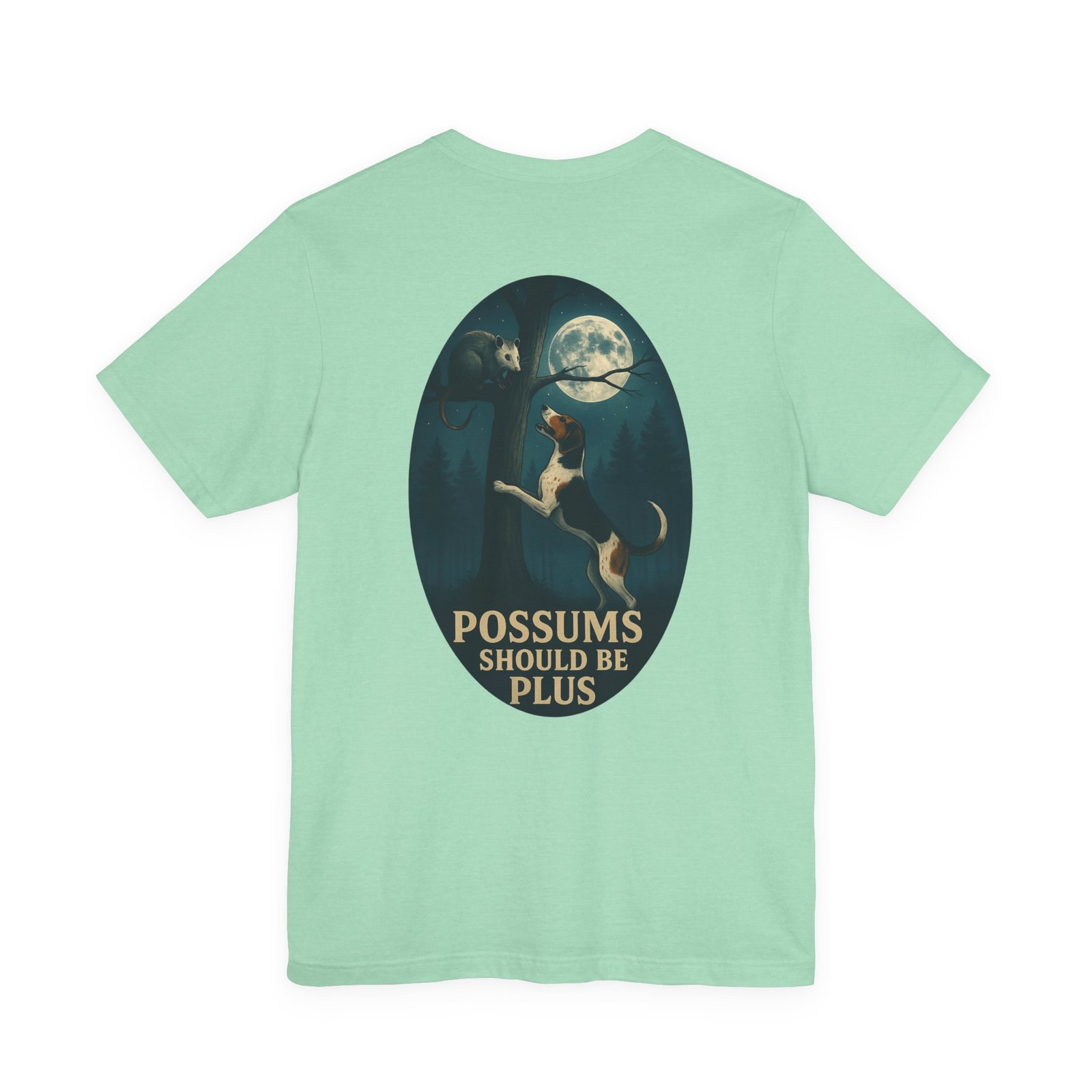 Possums Plus TW - Bella + Canvas 3001 - Unisex Jersey Short Sleeve Tee - Image 37