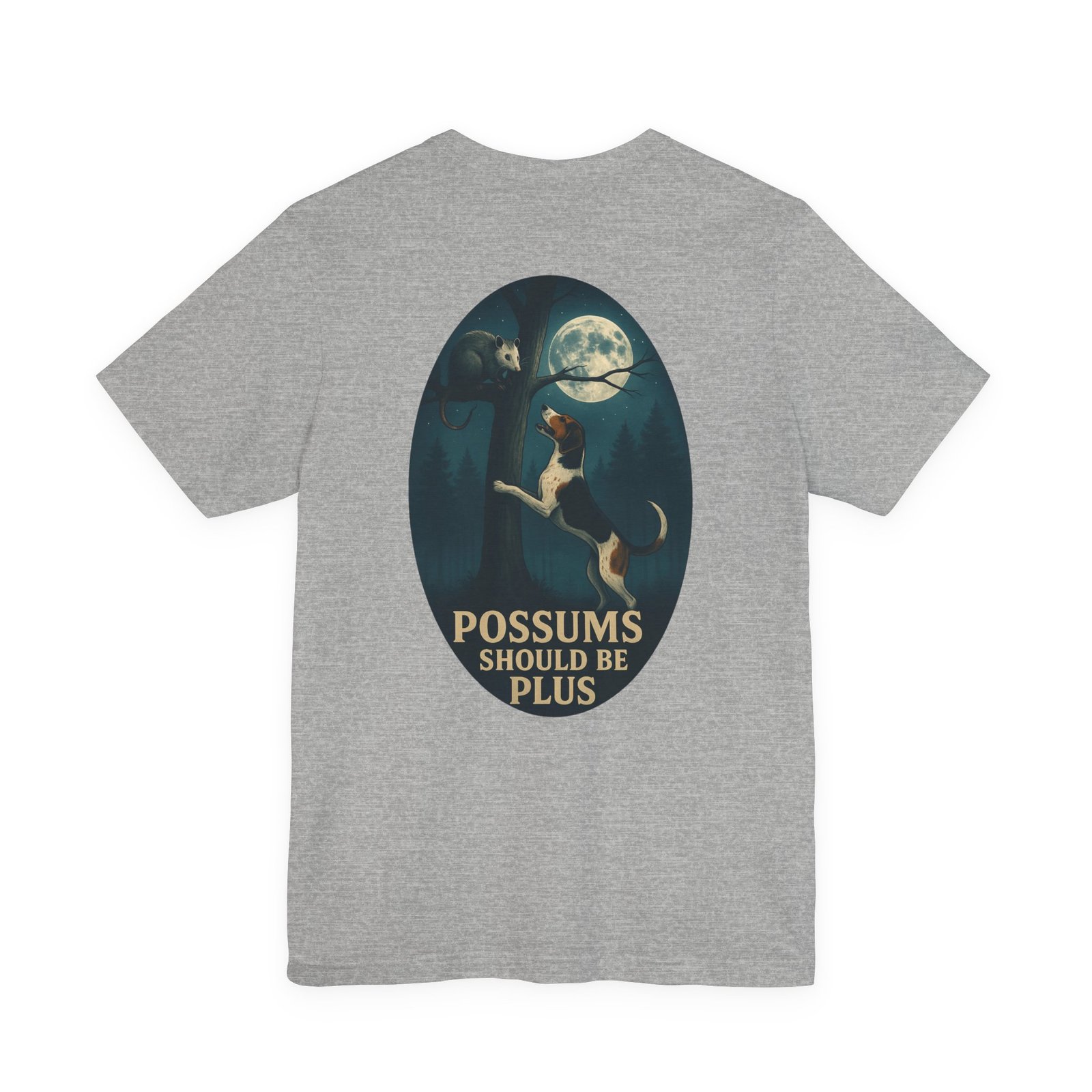 Possums Plus TW - Bella + Canvas 3001 - Unisex Jersey Short Sleeve Tee - Image 10