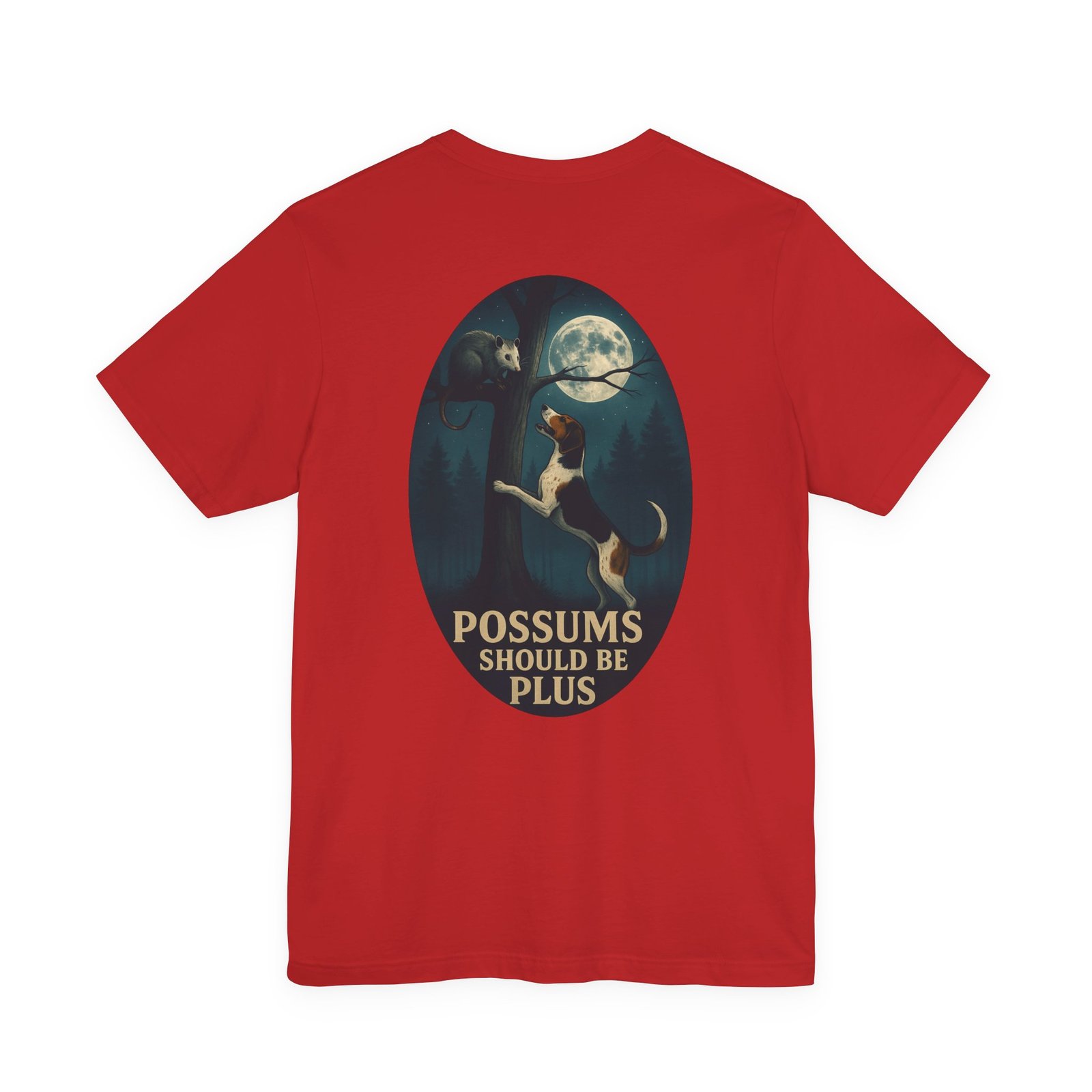 Possums Plus TW - Bella + Canvas 3001 - Unisex Jersey Short Sleeve Tee - Image 49