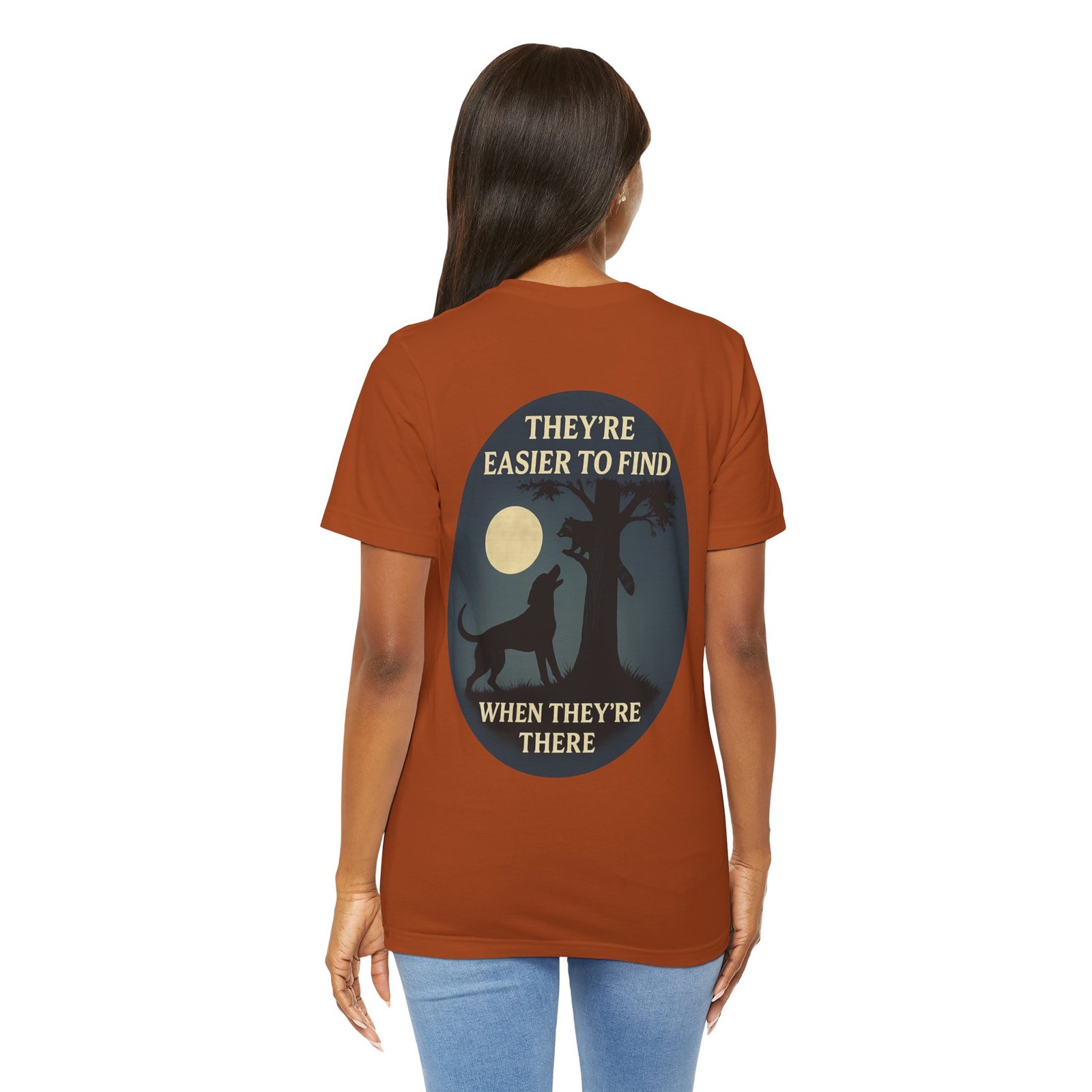 When They're There - Bella + Canvas 3001 - Unisex Jersey Short Sleeve Tee - Image 27