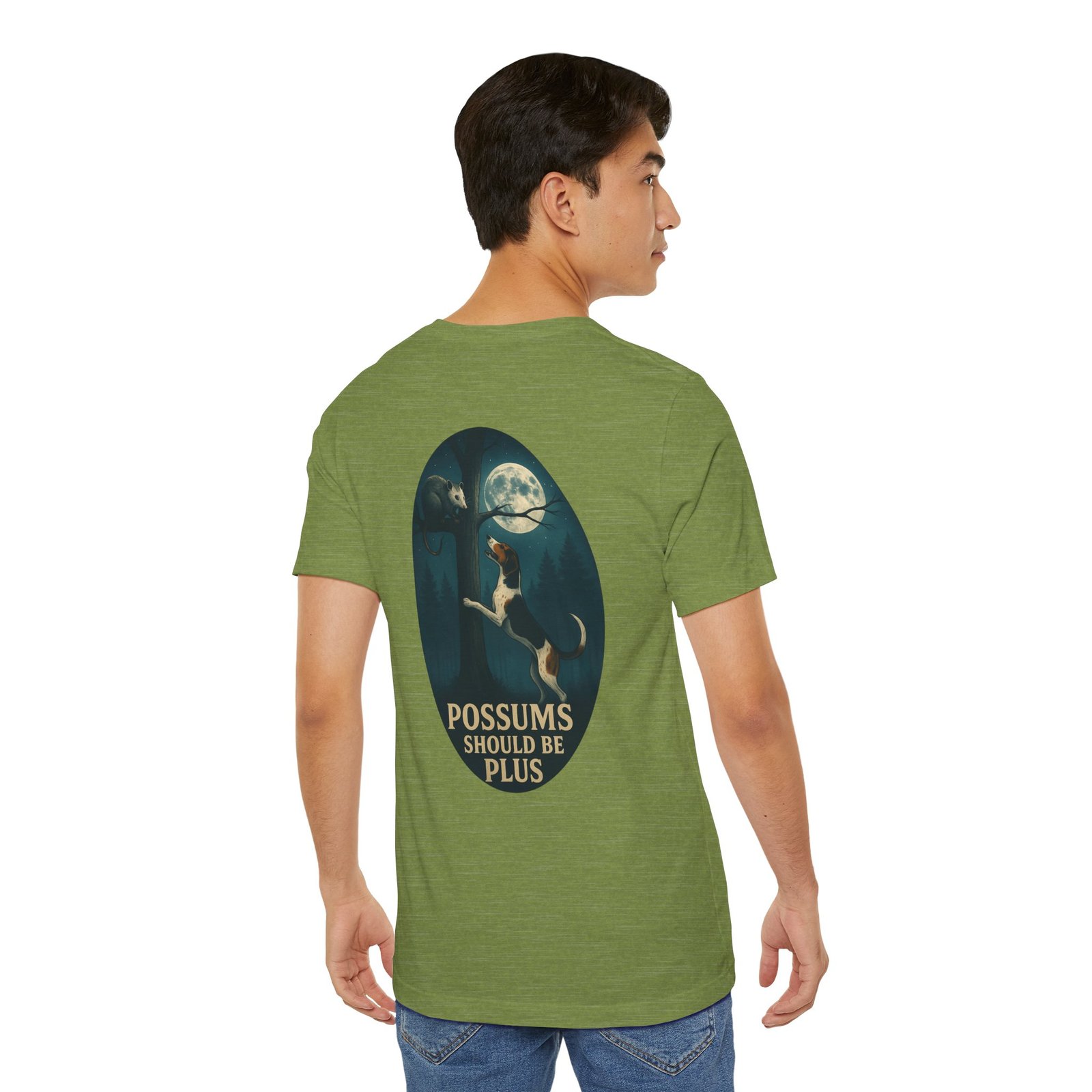 Possums Plus TW - Bella + Canvas 3001 - Unisex Jersey Short Sleeve Tee - Image 31