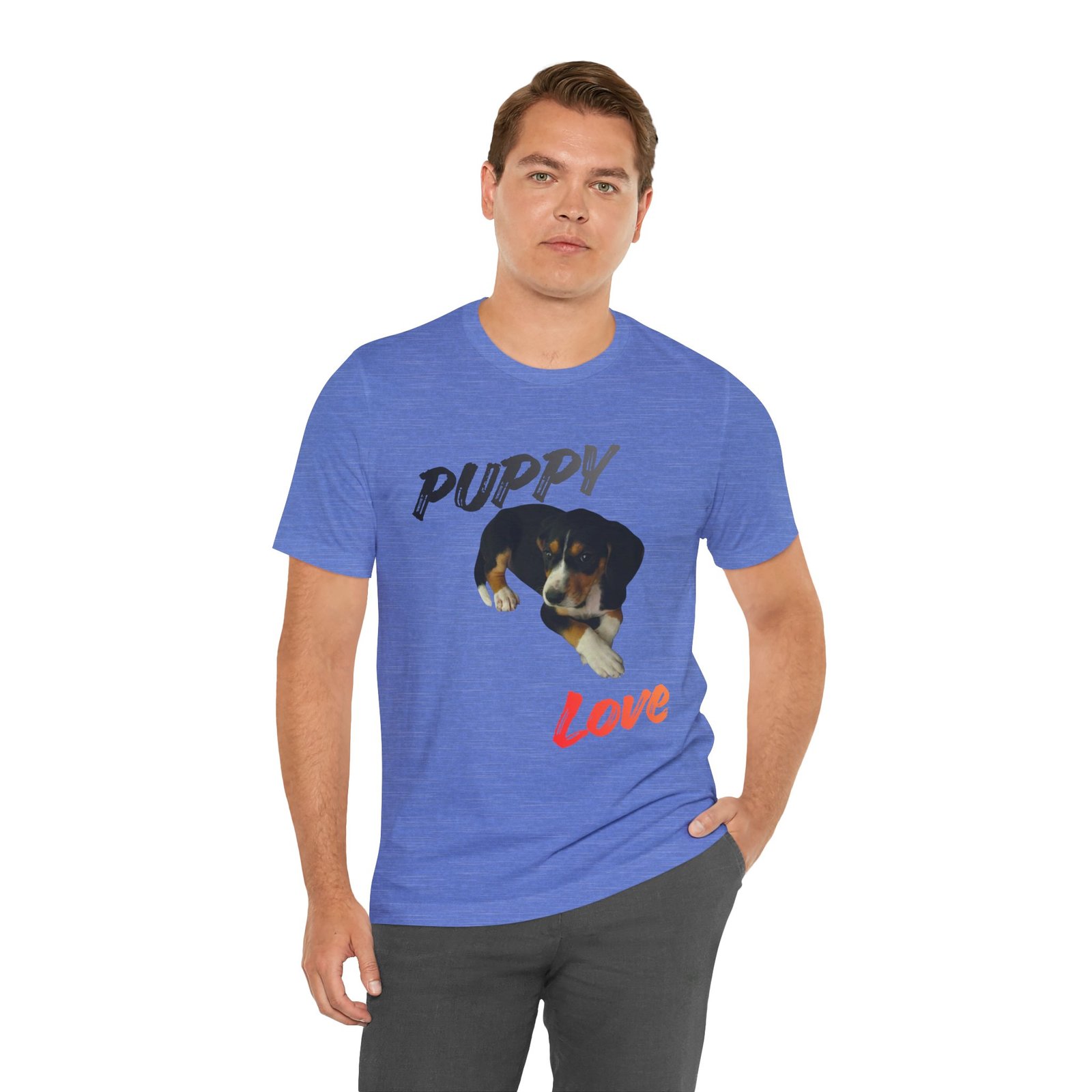 Puppy Love - Bella+Canvas · 3001 - Unisex Tee - Image 26