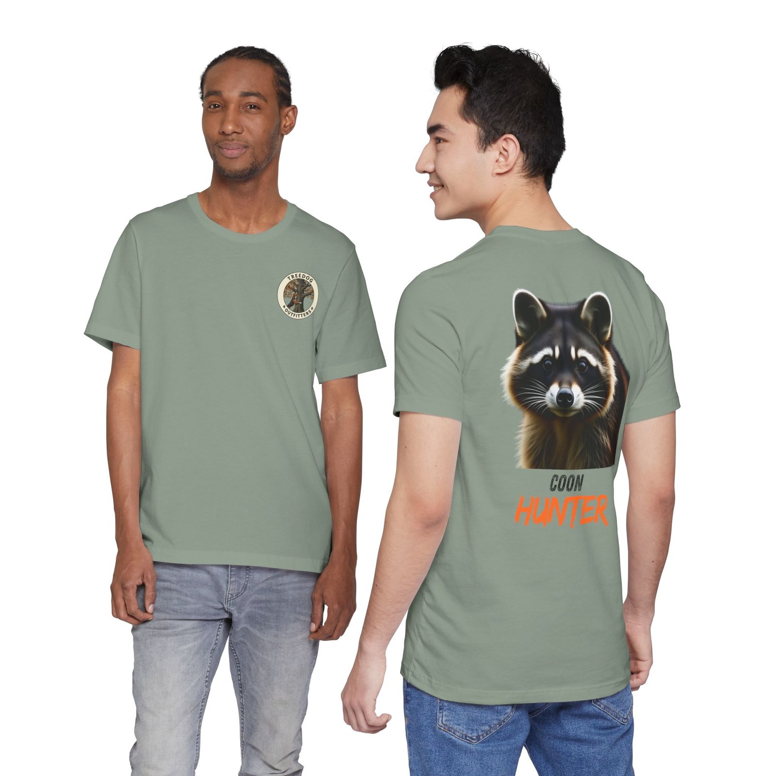 Coon Hunter - Bella+Canvas 3001 - Unisex Tee - Image 3