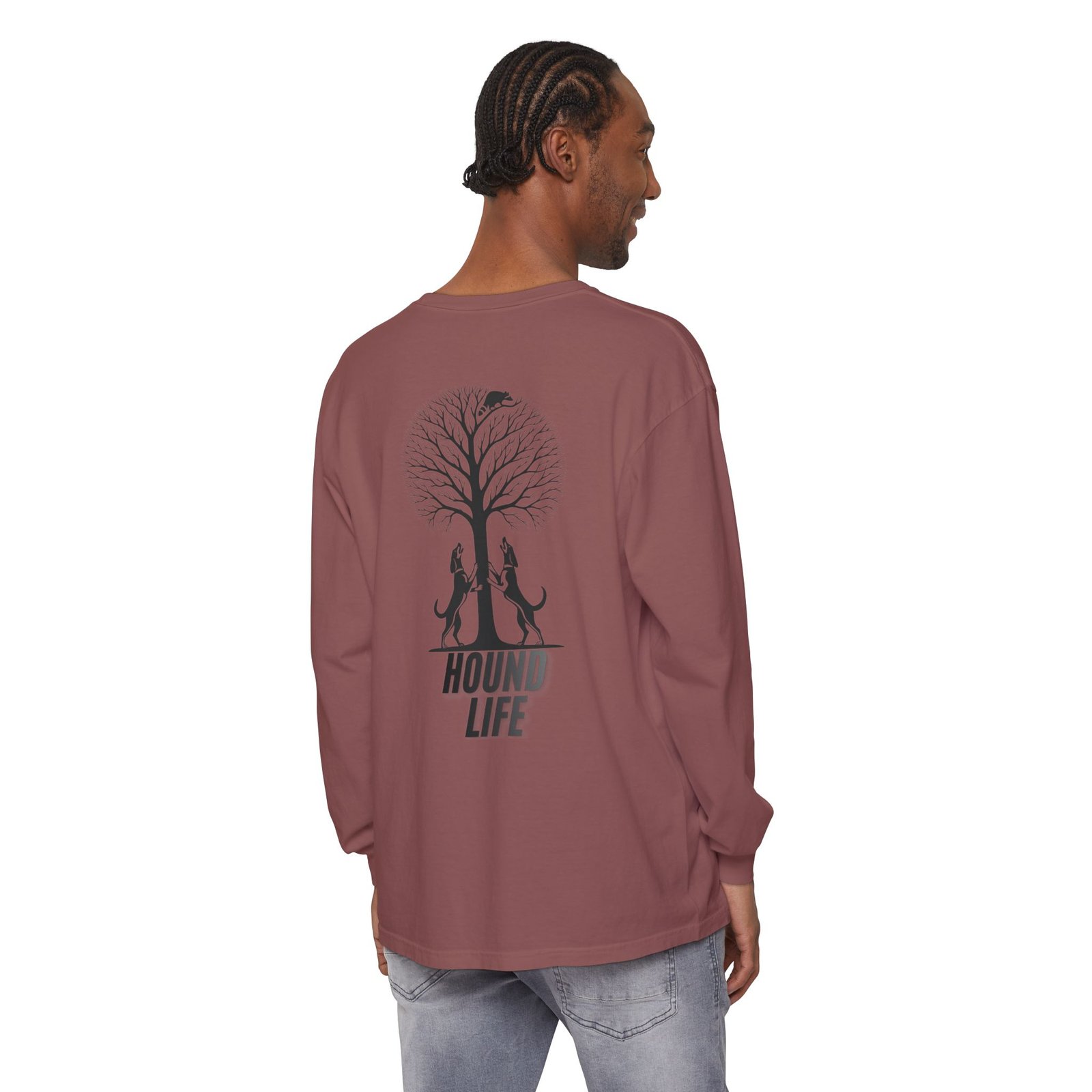 Hound Life - Comfort Colors® · 6014 - Unisex Long Sleeve Tee - Image 15