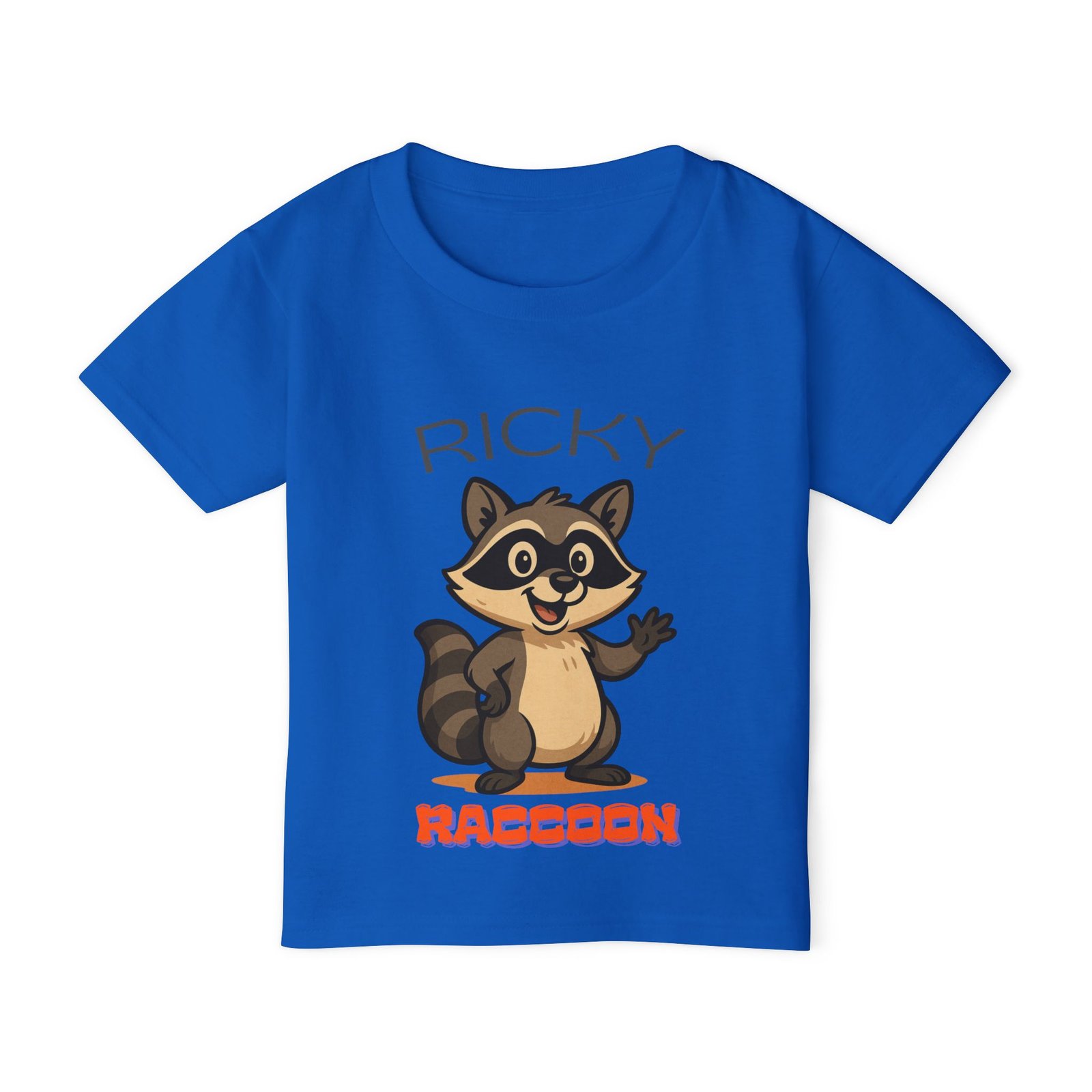 Ricky Raccoon - Gildan 5100P - Toddler Short Sleeve Tee - Image 7