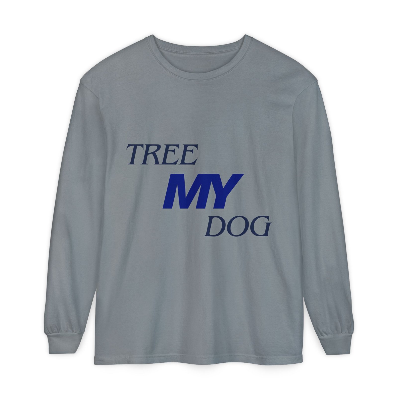 Tree My Dog - Comfort Colors® · 6014 - Unisex Long Sleeve Tee - Image 35
