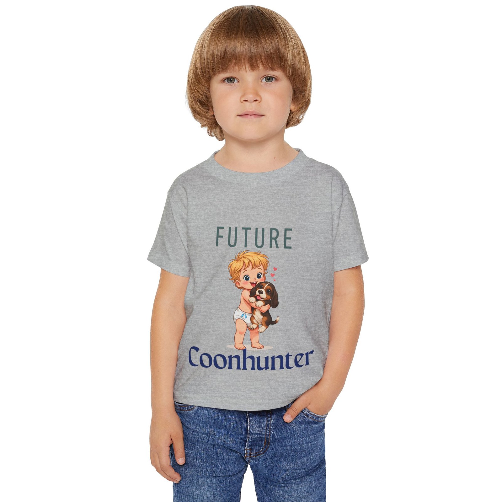 Future Coonhunter - Gildan 5100P - Toddler Short Sleeve Tee - Image 2