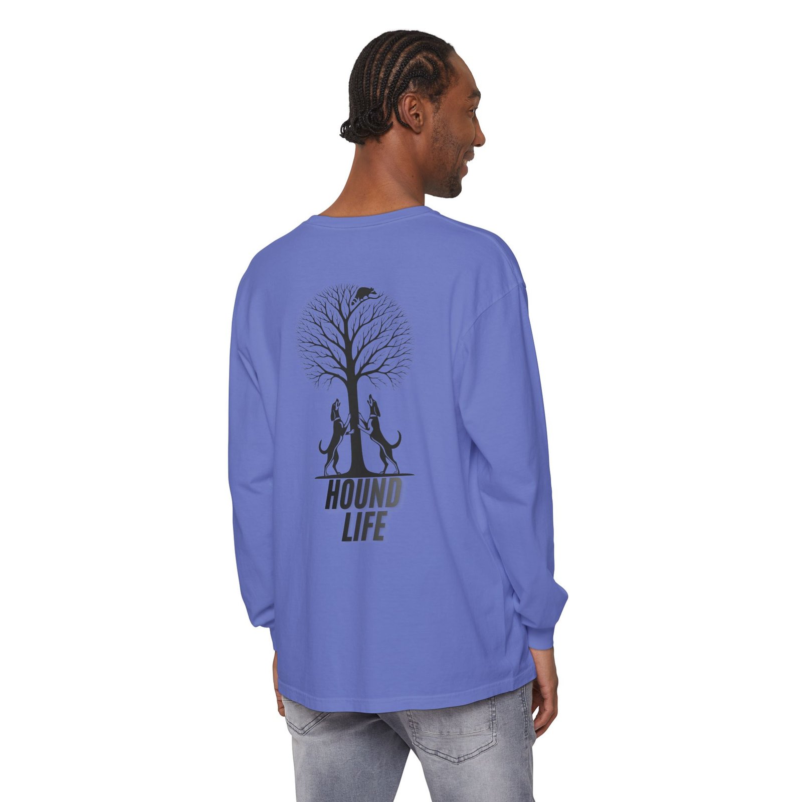 Hound Life - Comfort Colors® · 6014 - Unisex Long Sleeve Tee - Image 39
