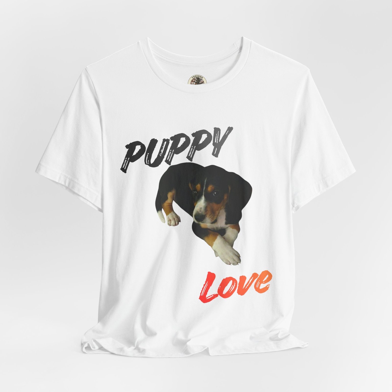Puppy Love - Bella+Canvas · 3001 - Unisex Tee - Image 4