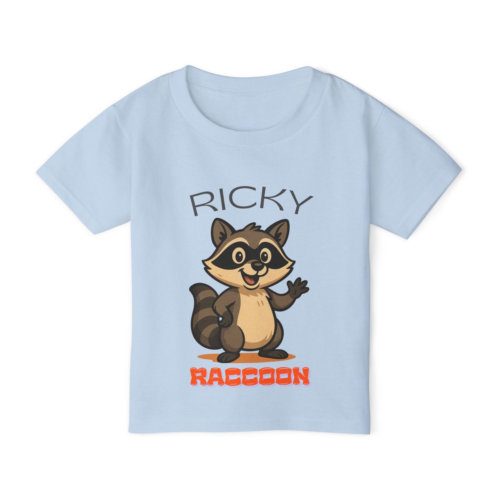 Ricky Raccoon - Gildan 5100P - Toddler Short Sleeve Tee - Image 4