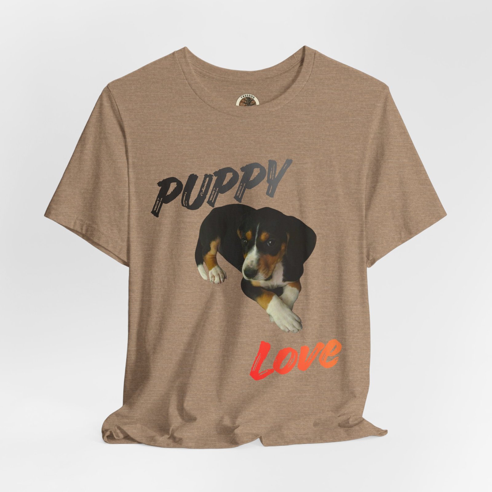 Puppy Love - Bella+Canvas · 3001 - Unisex Tee - Image 10