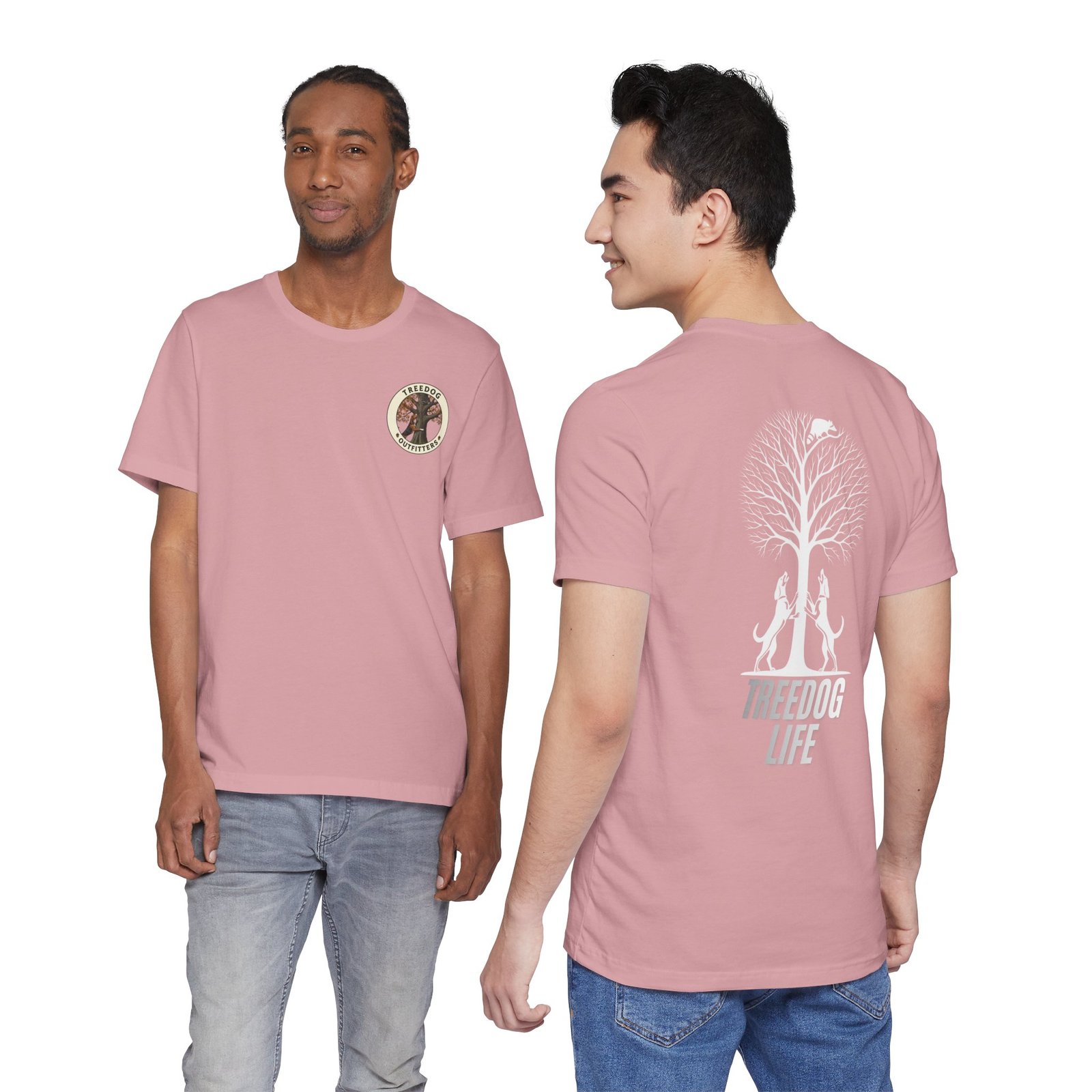 Treedog Life - Bella + Canvas 3001 - Unisex Tee - Image 36