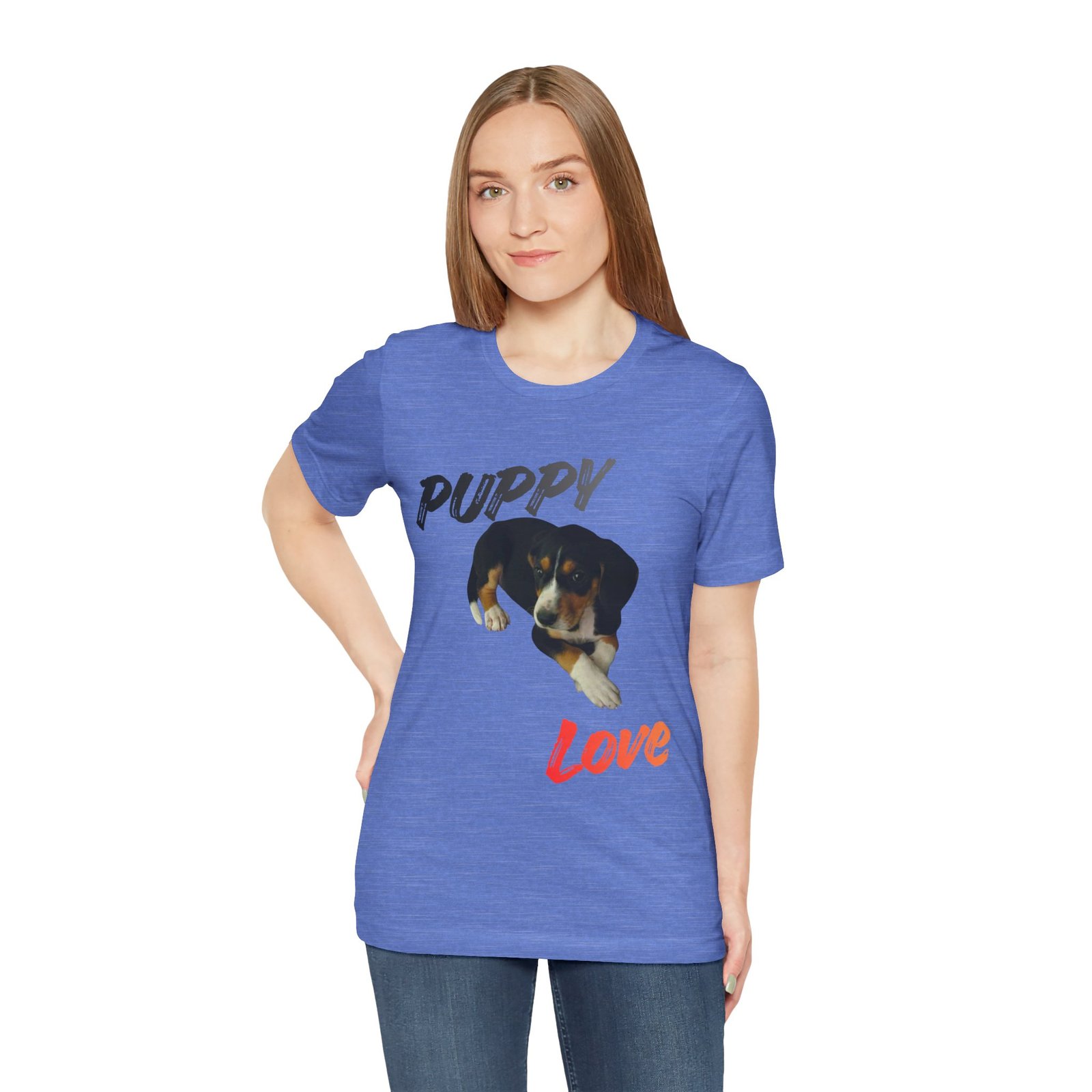 Puppy Love - Bella+Canvas · 3001 - Unisex Tee - Image 27