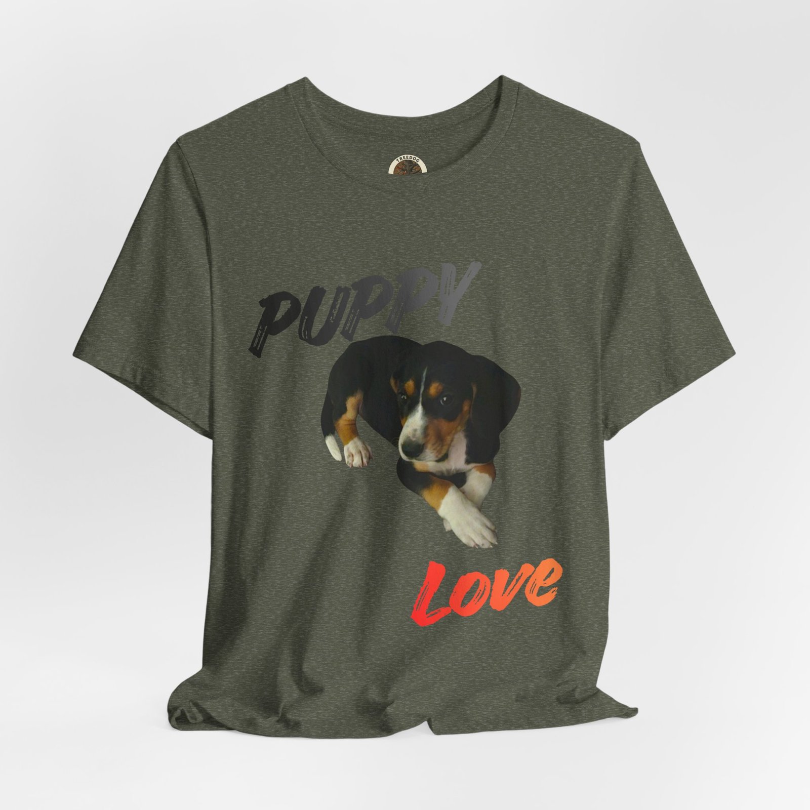 Puppy Love - Bella+Canvas · 3001 - Unisex Tee - Image 16