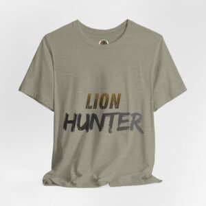Lion Hunter - Bella+Canvas 3001 - Unisex Tee