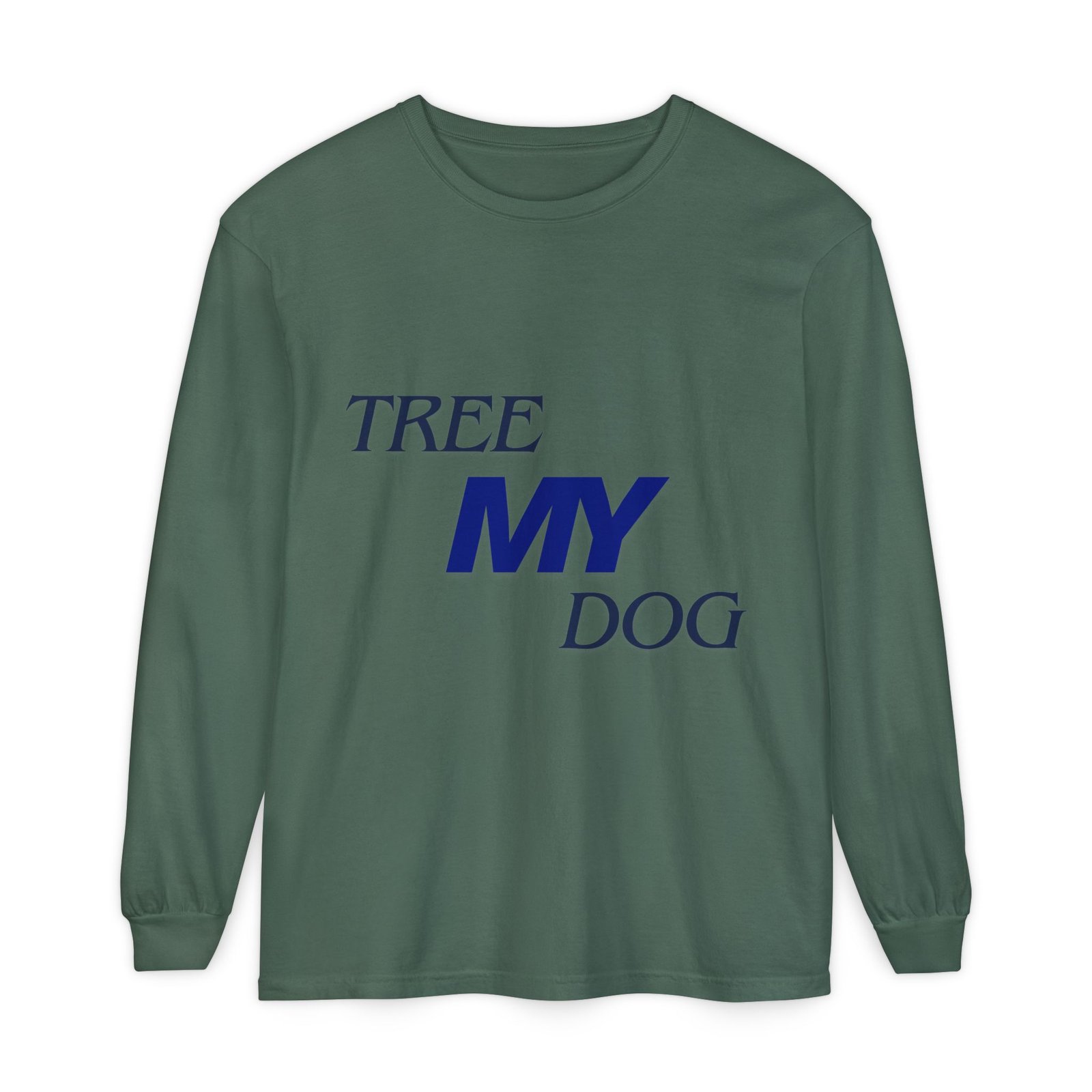 Tree My Dog - Comfort Colors® · 6014 - Unisex Long Sleeve Tee - Image 26
