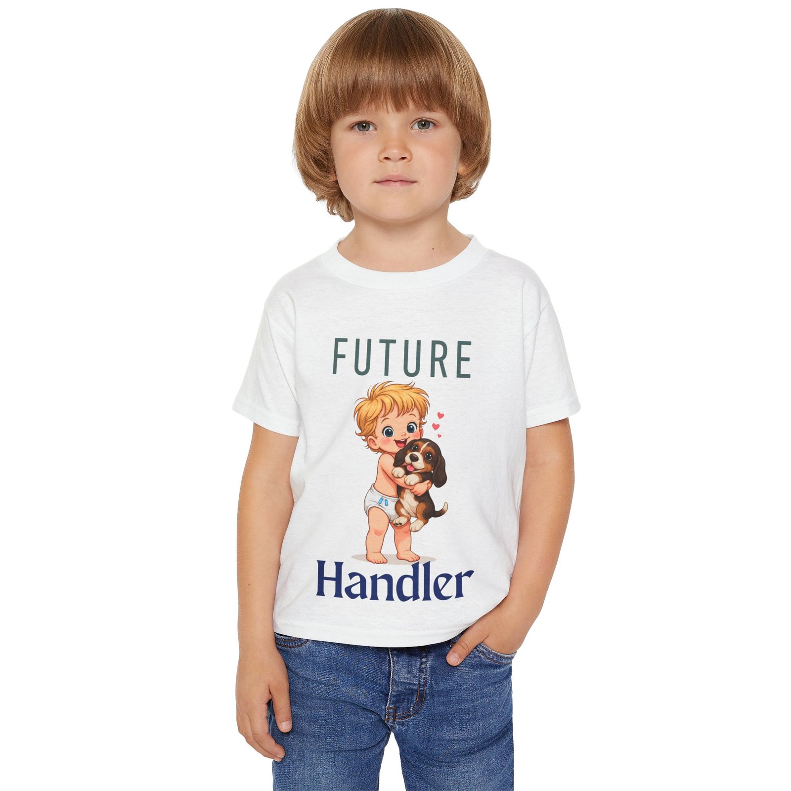 Future Handler - Gildan 5100P - Toddler Short Sleeve Tee - Image 4