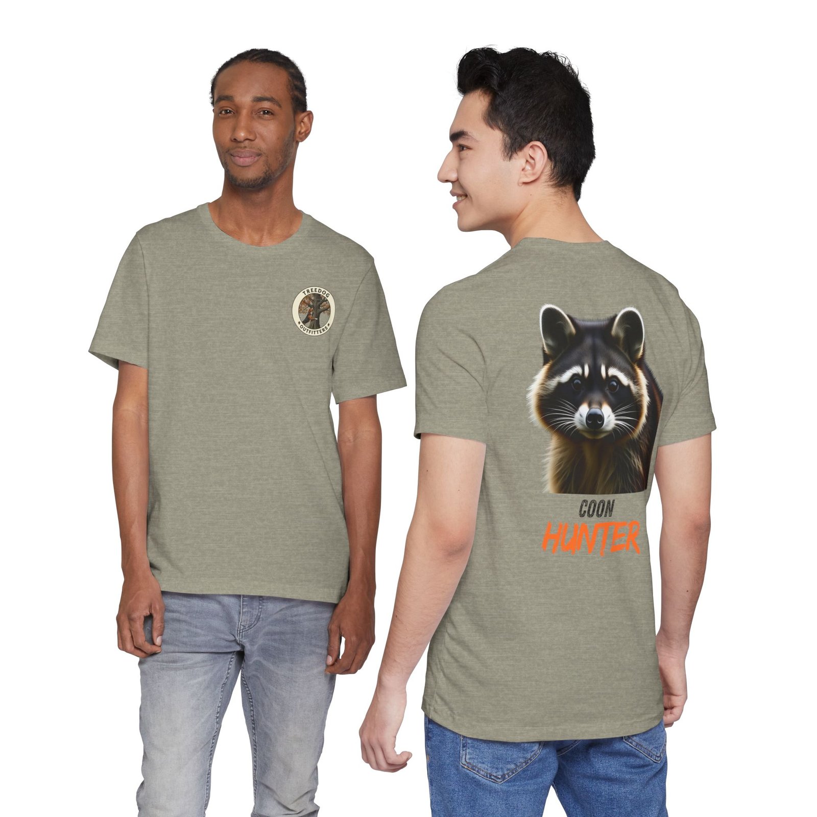Coon Hunter - Bella+Canvas 3001 - Unisex Tee - Image 6