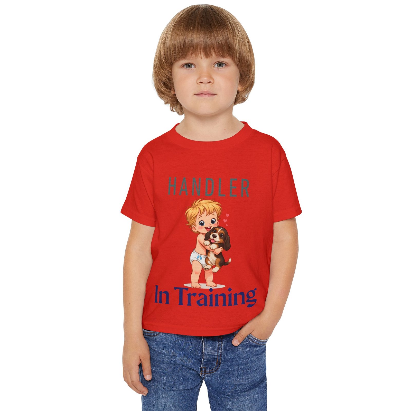 Handler In Training - Gildan 5100P - Toddler Short Sleeve Tee - Image 14